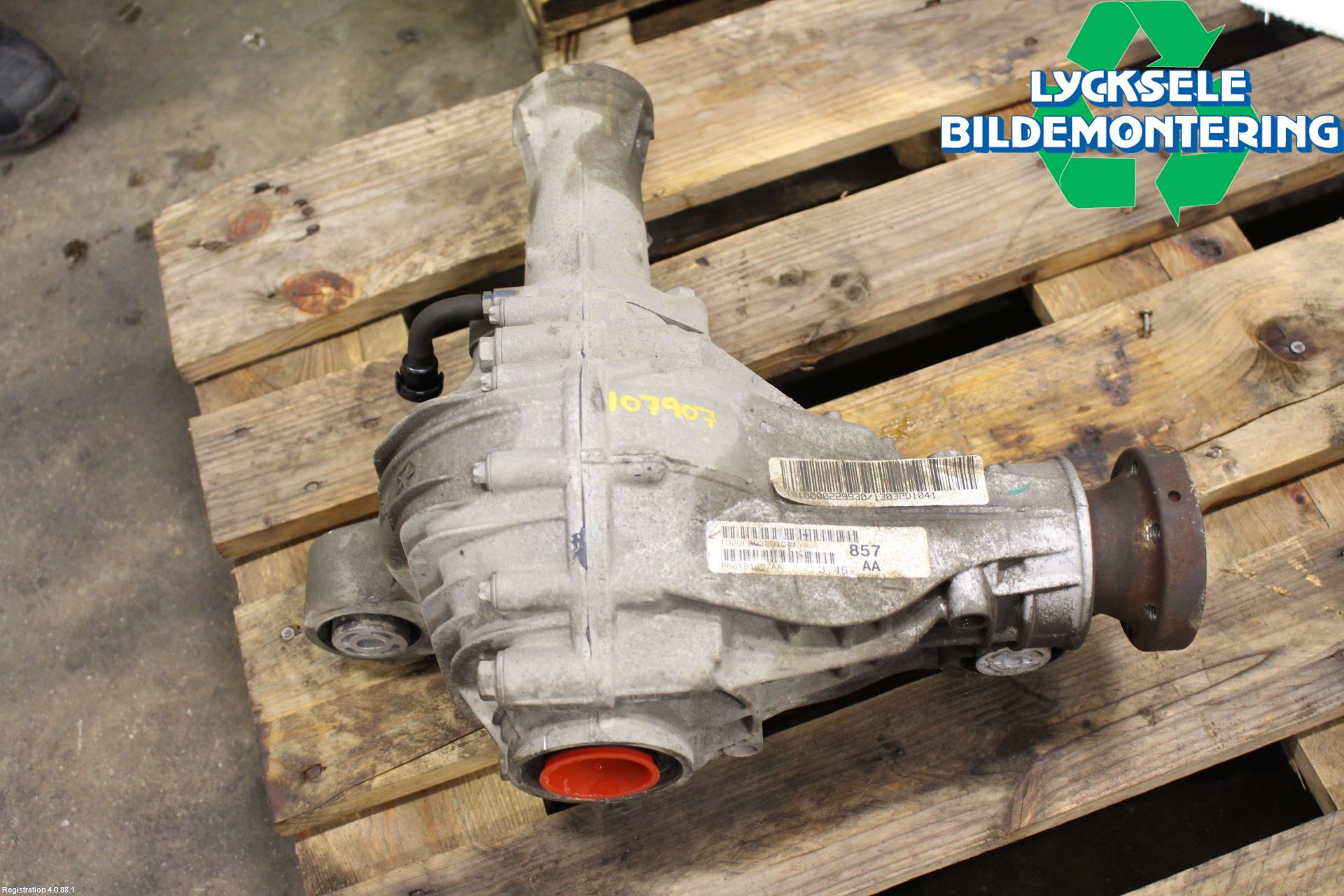 Jeep GRAND CHEROKEE 10-20 Framvagn Diffrential