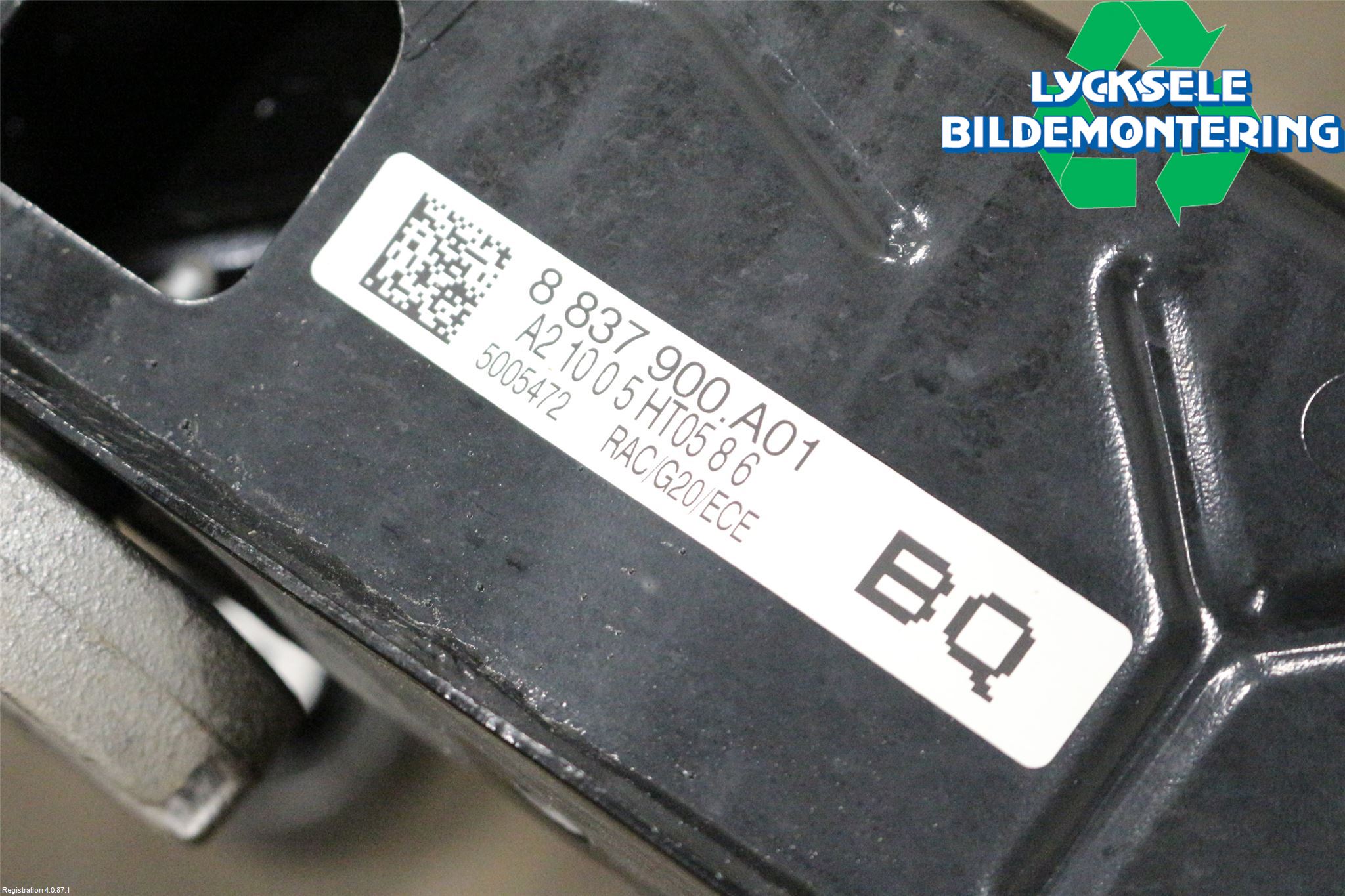 BMW 3 G20/G21/G80/G81 19- Bakaxelbalk