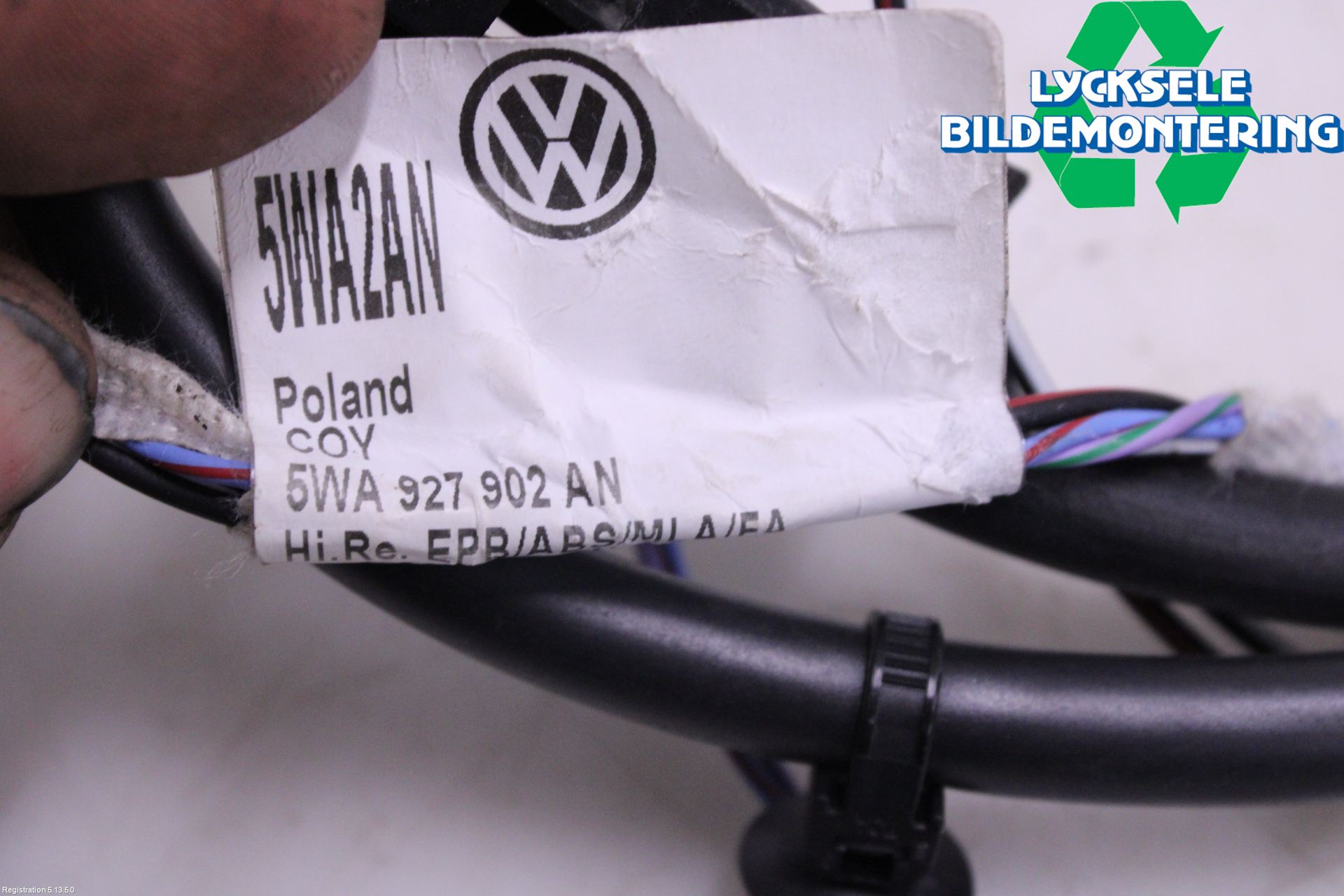 Volkswagen VW GOLF / E-GOLF VIII 20- Kabelhärva