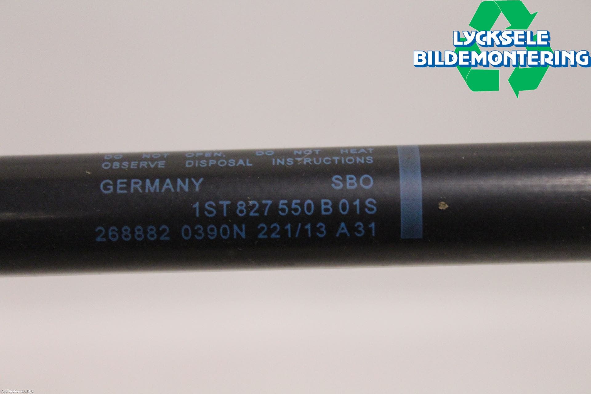 Skoda CITIGO / CITIGO E IV Gasfjäder Baklucka