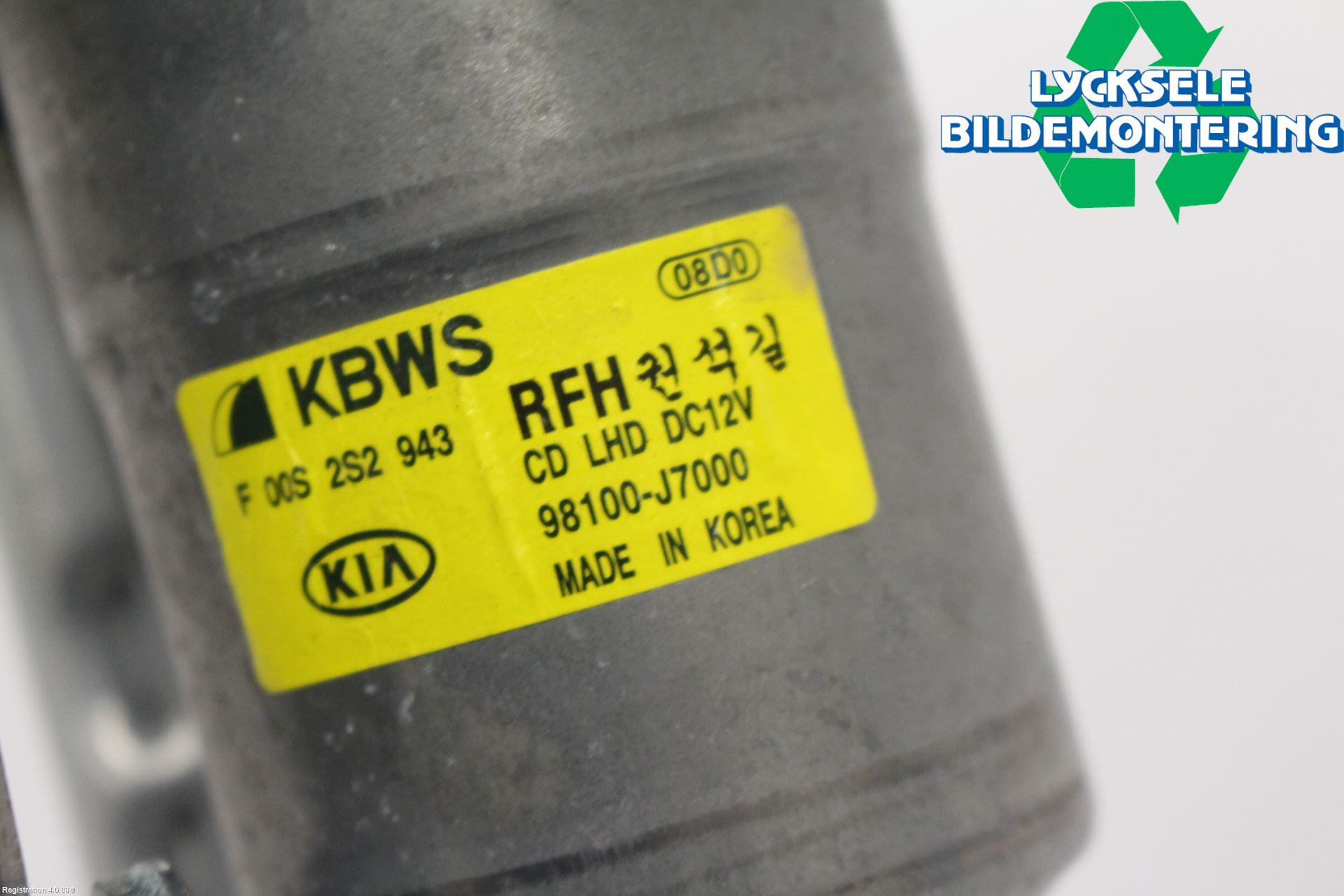 Kia CEED/CEED SW 19- Torkarmekanism Vindruta