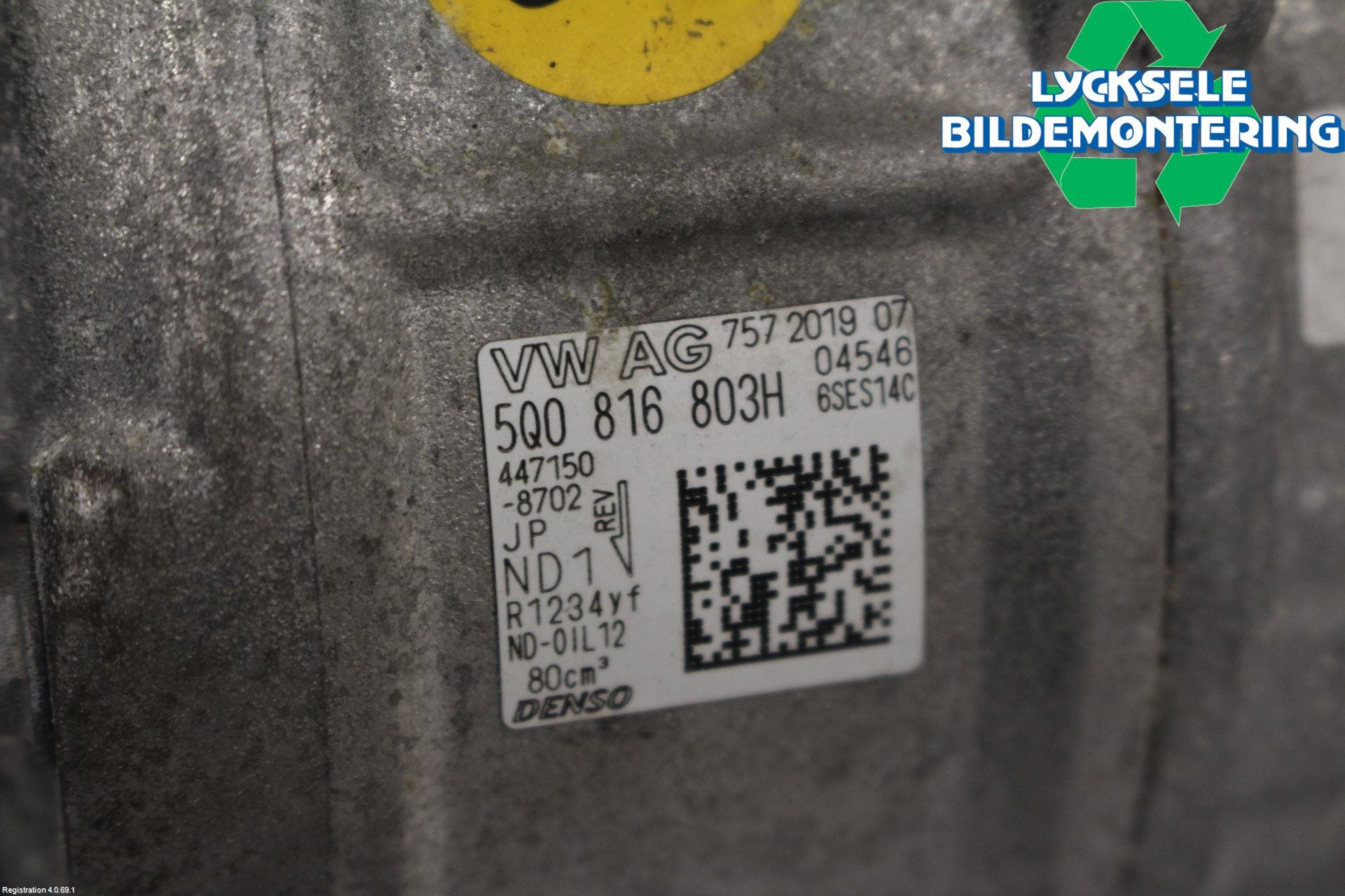 Volkswagen VW TIGUAN 16-24 Ac Kompressor