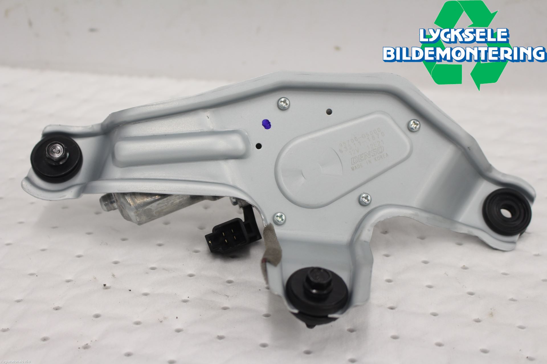Kia NIRO (DE) 17-22 Torkarmotor Baklucka