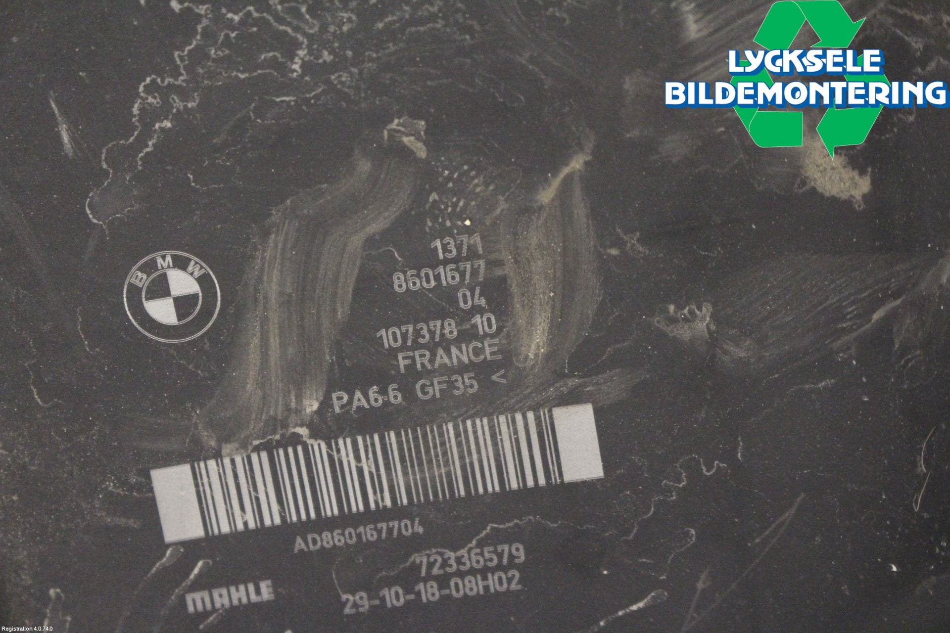 BMW 3 F30/F31/F80 12-19 Luftrenare