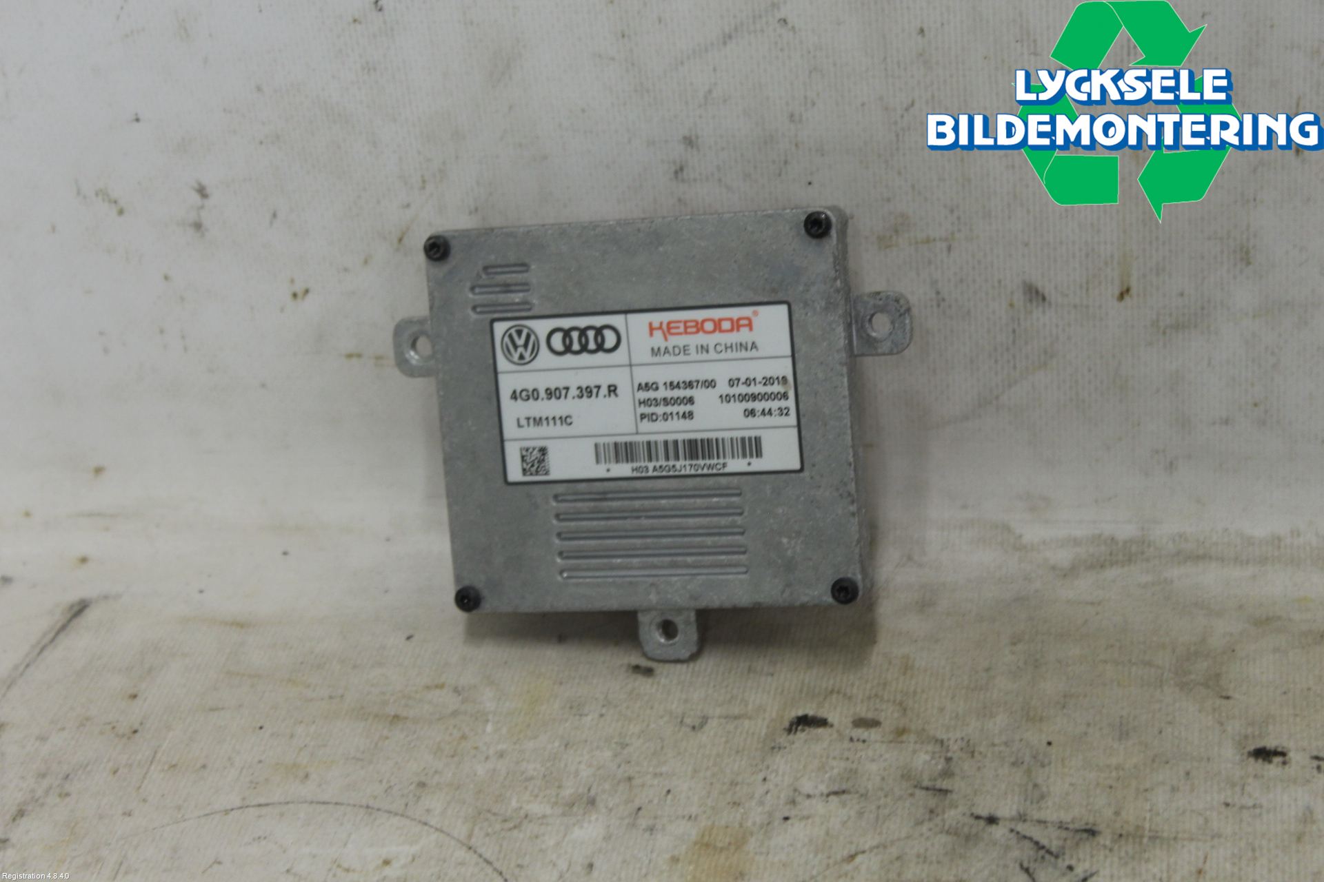 Audi A3/S3 8V 13-20 Styrenhet Strålkastare