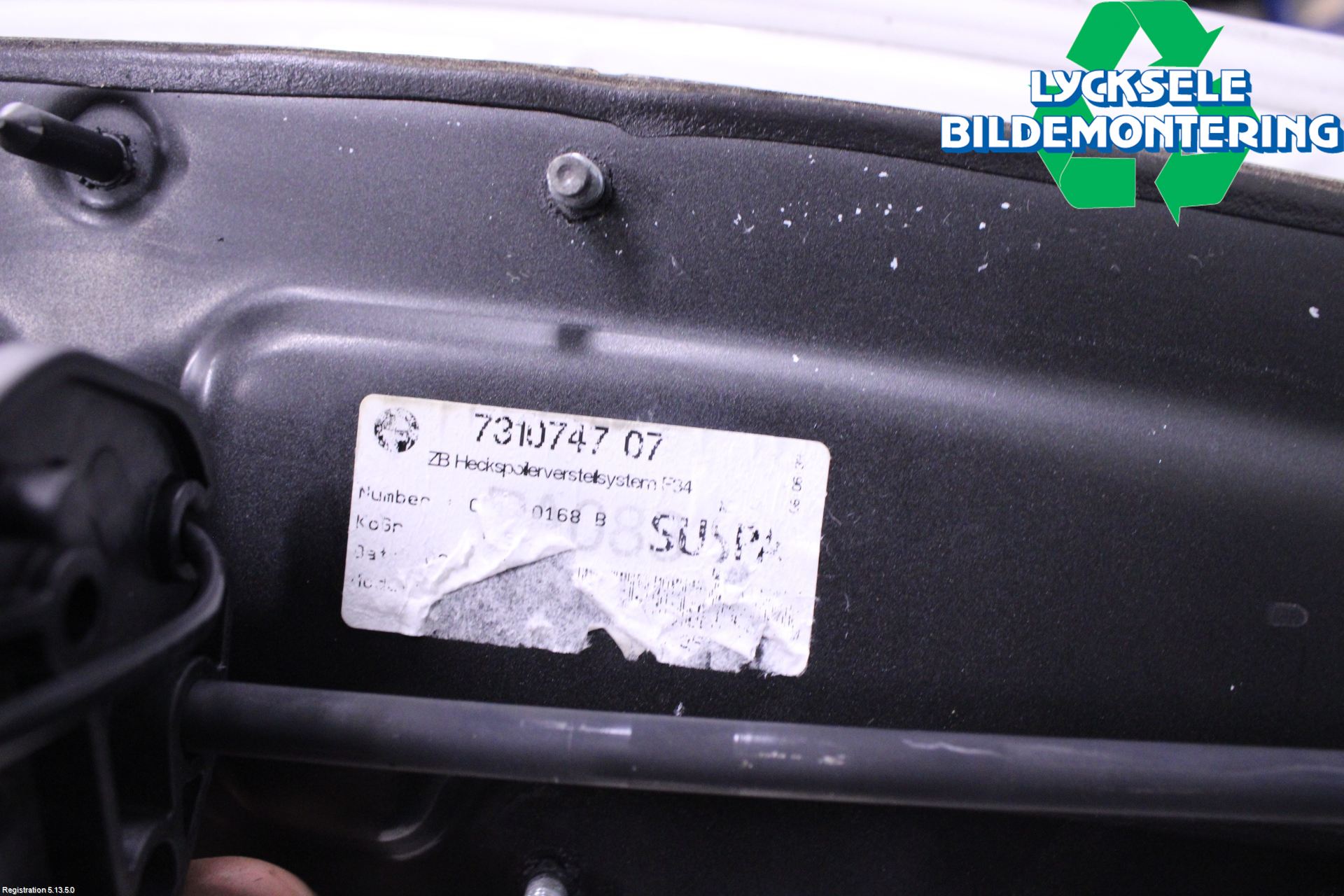 BMW 3 GT F34 13-19 Spoiler Baklucka