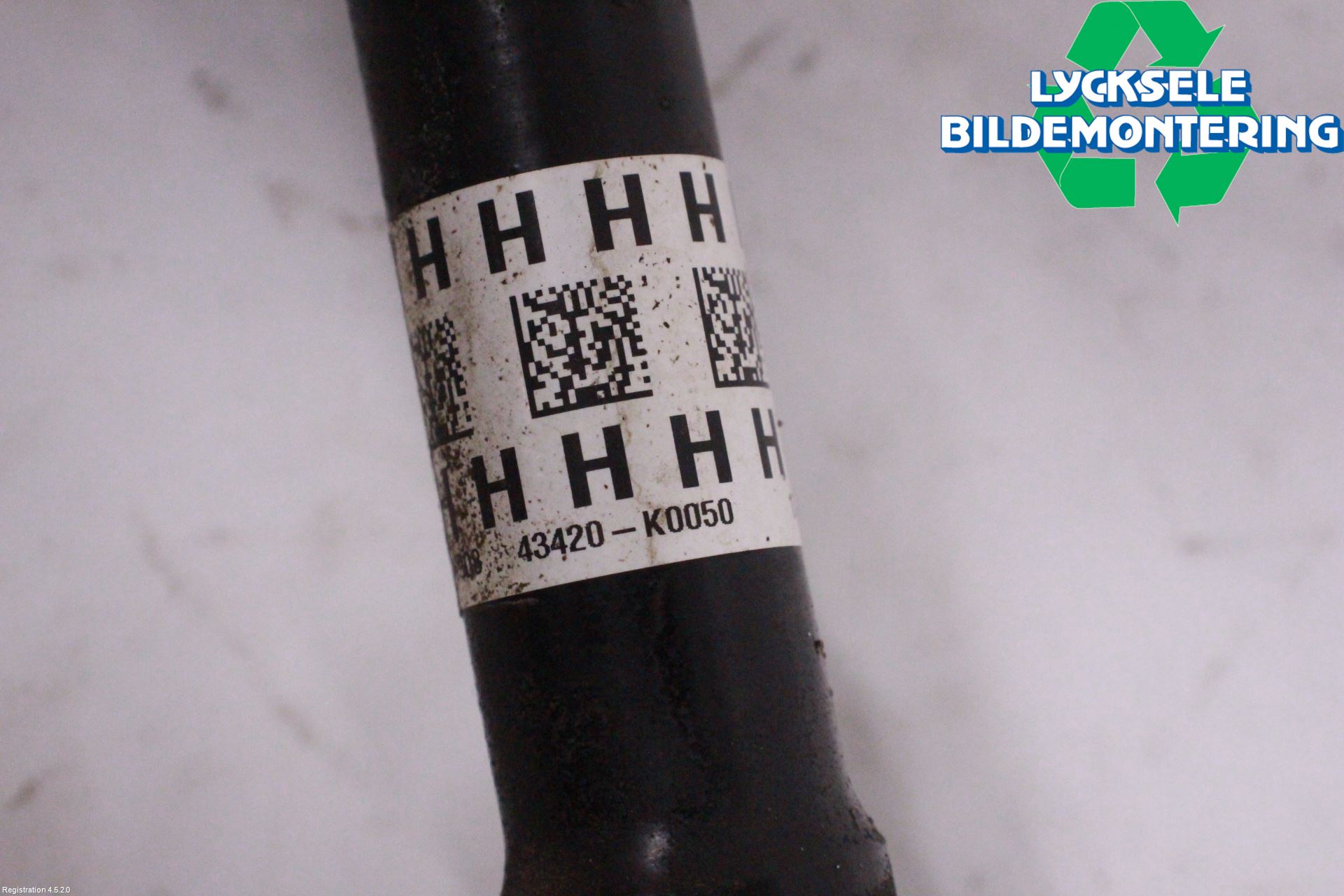 Toyota YARIS XP21 20- Drivaxel Fram Vänster