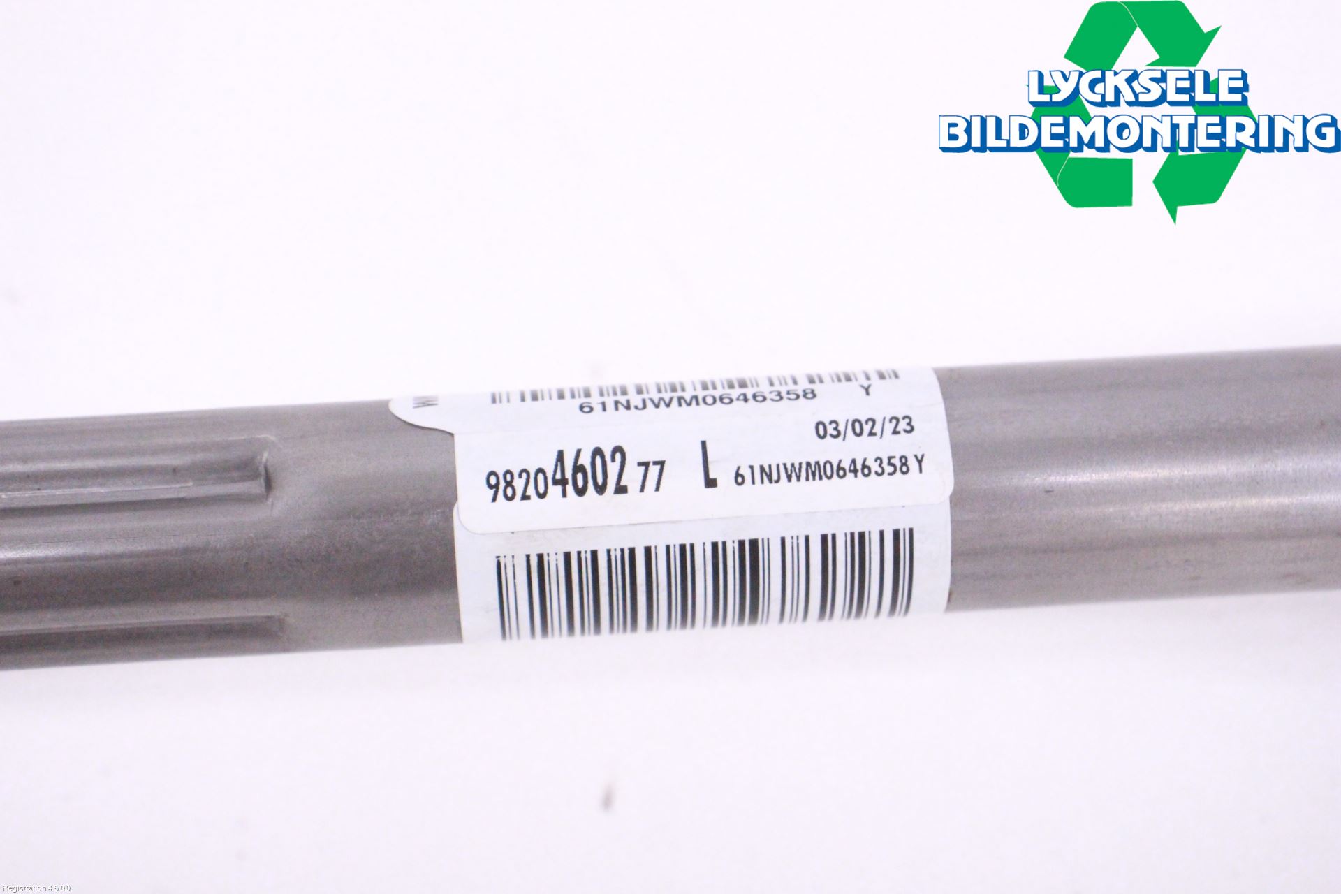 Citroen C5 AIRCROSS 19- Rattaxelagg Justerbart