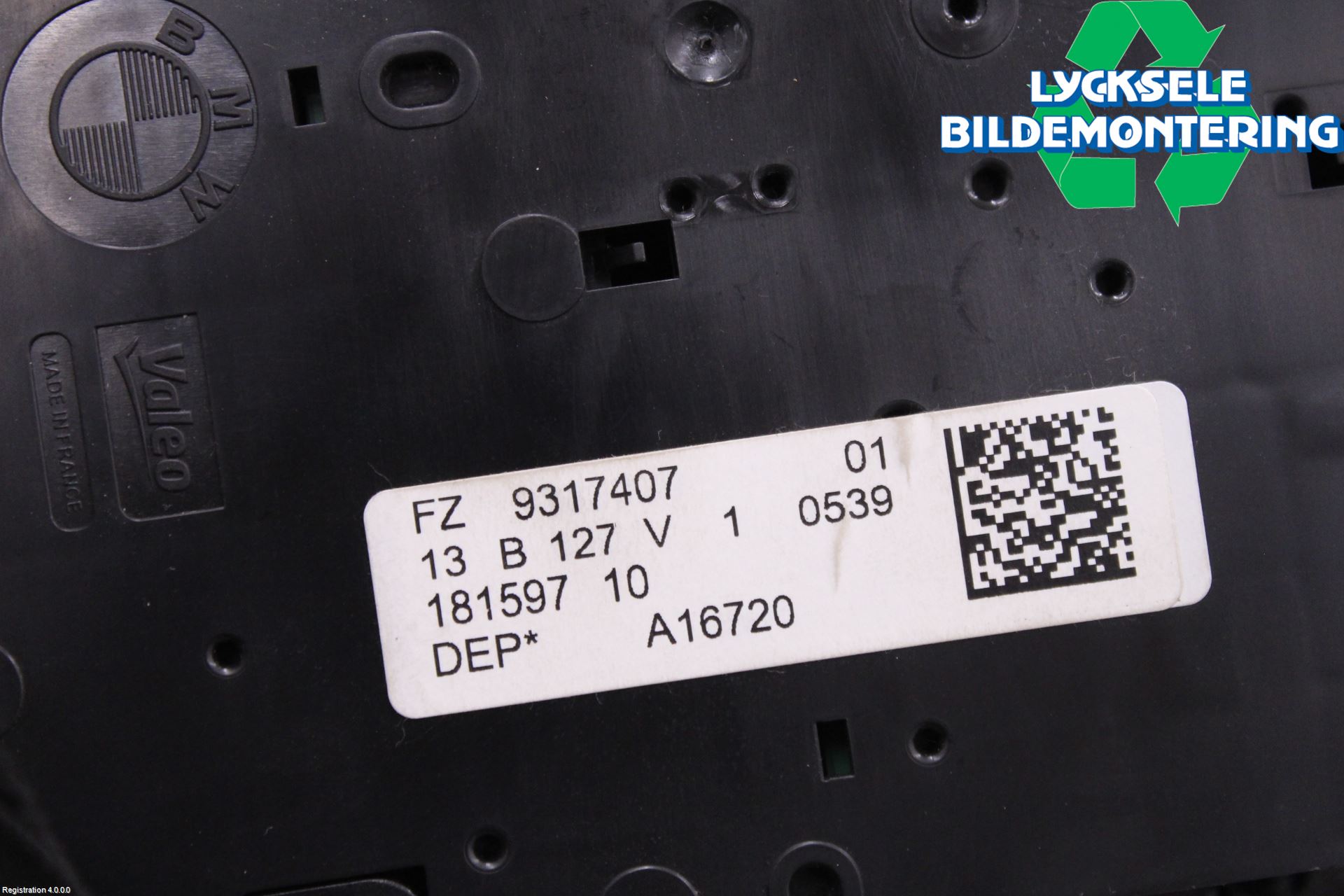 BMW 3 F30/F31/F80 12-19 Innerbelysning
