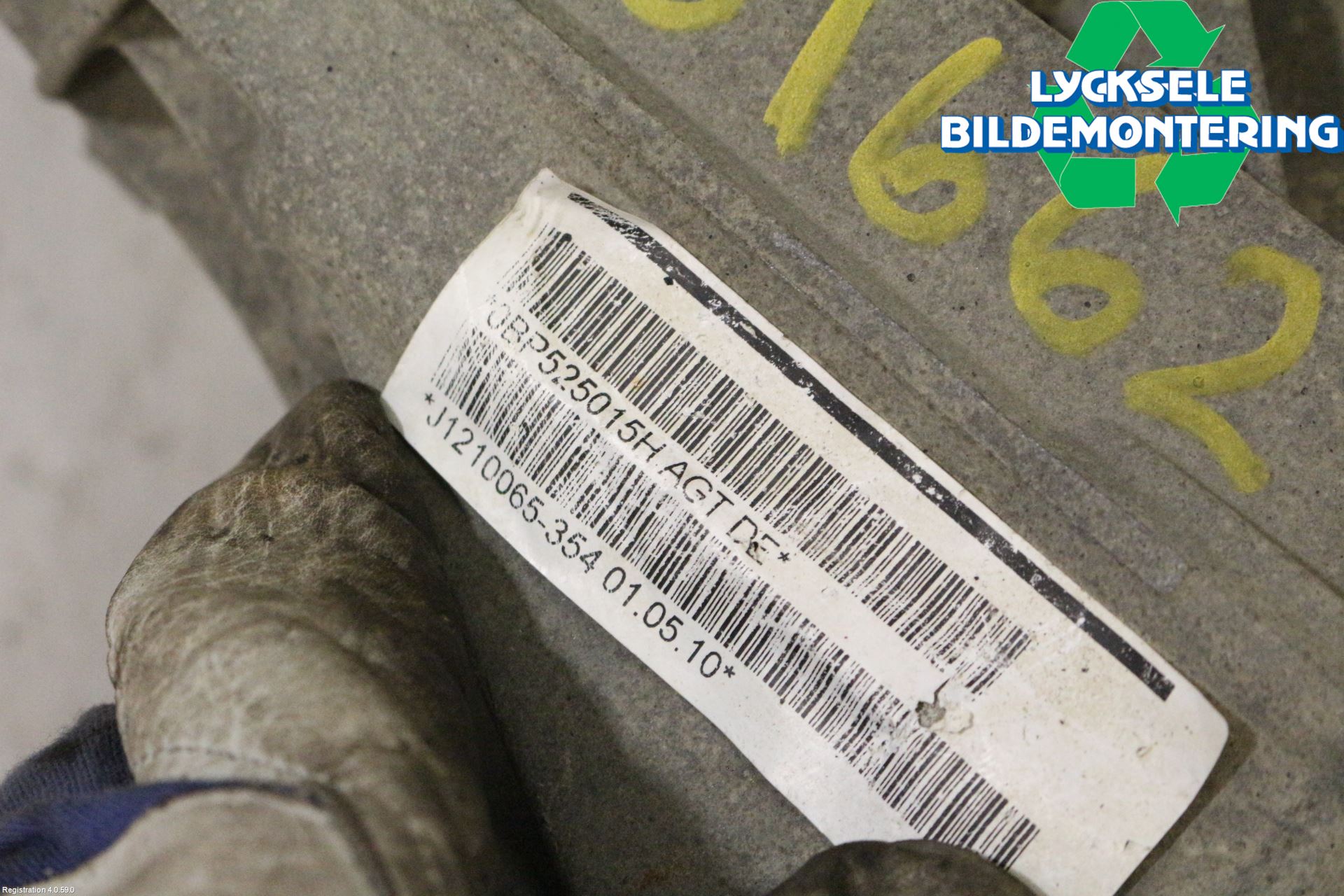 Volkswagen VW TOUAREG 7L 03-10 Bakväxel-Diff