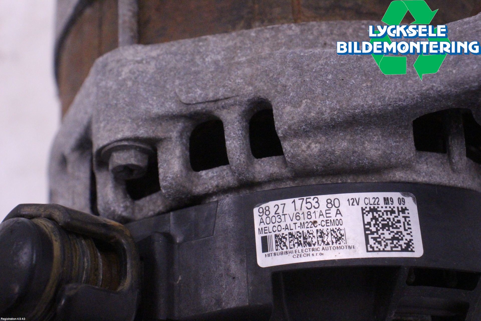 Peugeot PARTNER/E-PARTNER 19- Generator