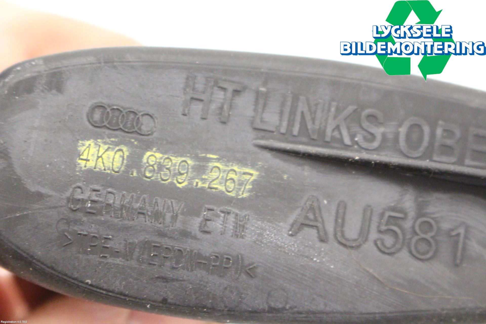 Audi A6 F2/C8 19- Dörrstopp