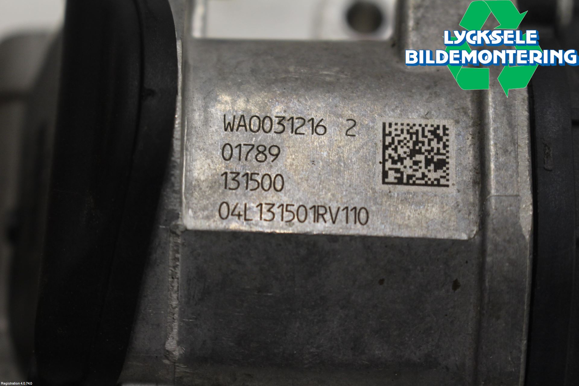 Volkswagen VW CADDY 16-20 Egr Ventil