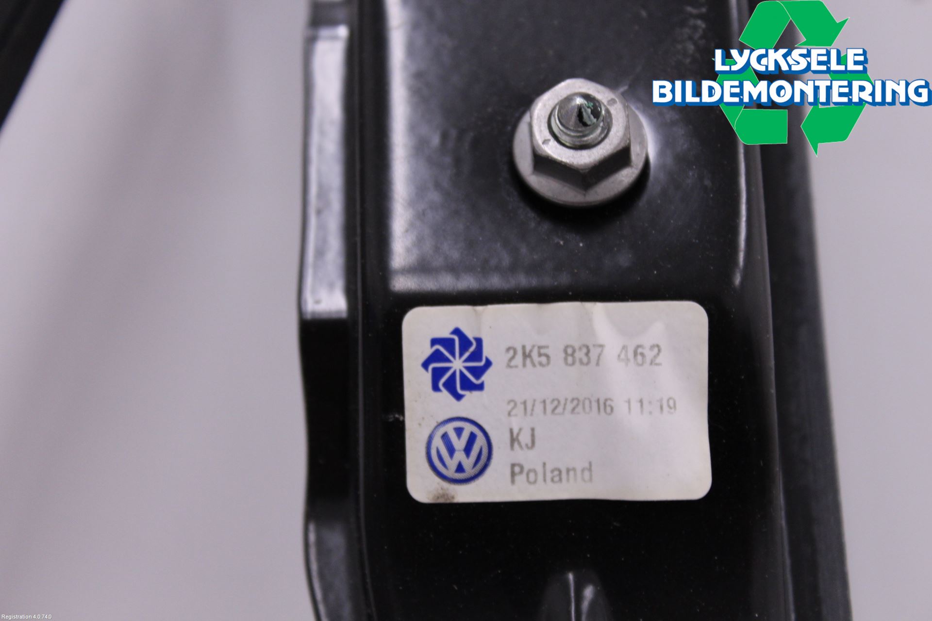 Volkswagen VW CADDY 16-20 Fönsterhiss El Kompl