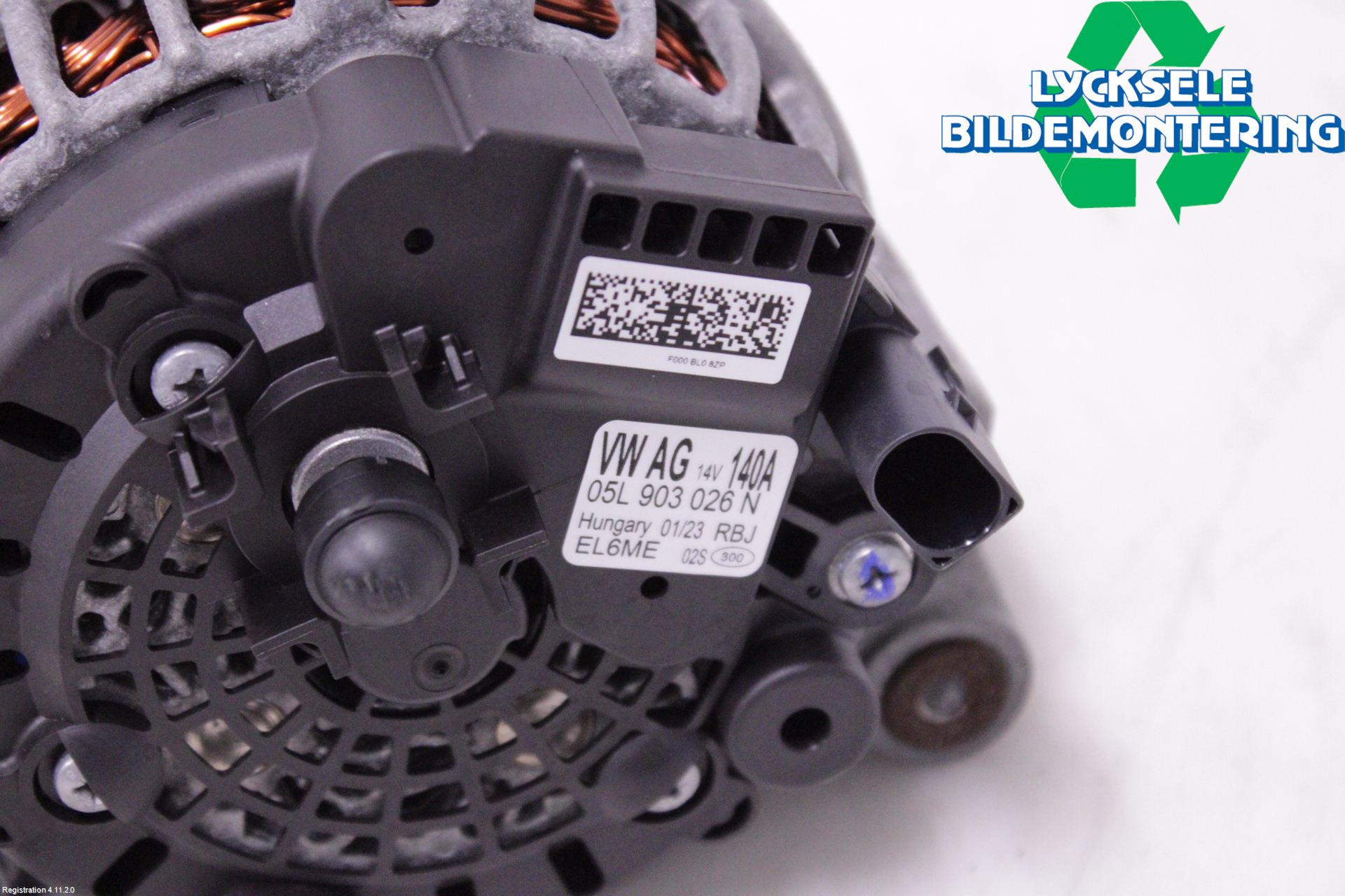 Volkswagen VW GOLF / E-GOLF VIII 20- Generator