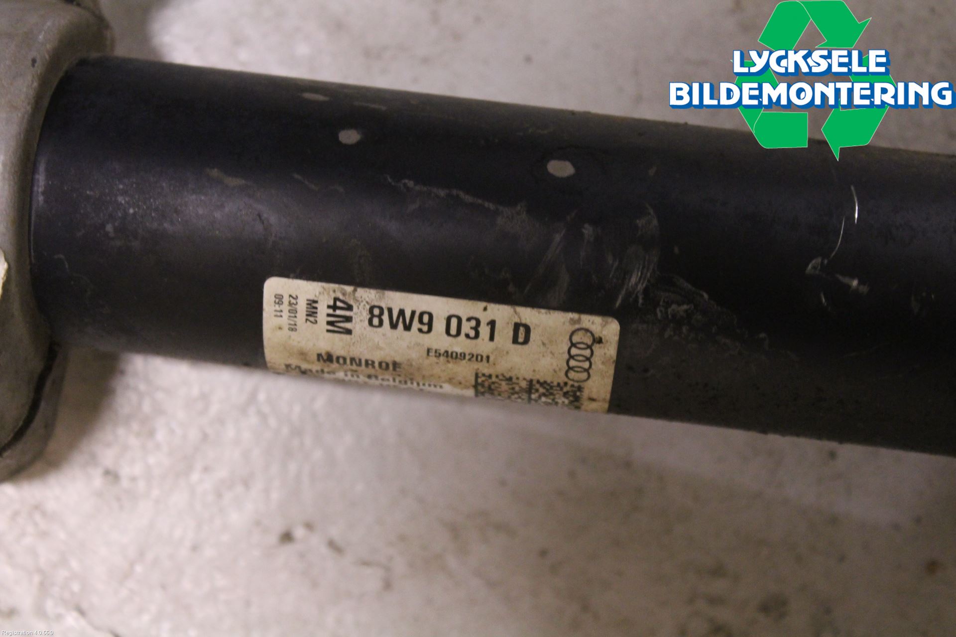 Audi A4/S4 B9 16-19 Fjäderben Fram Höger