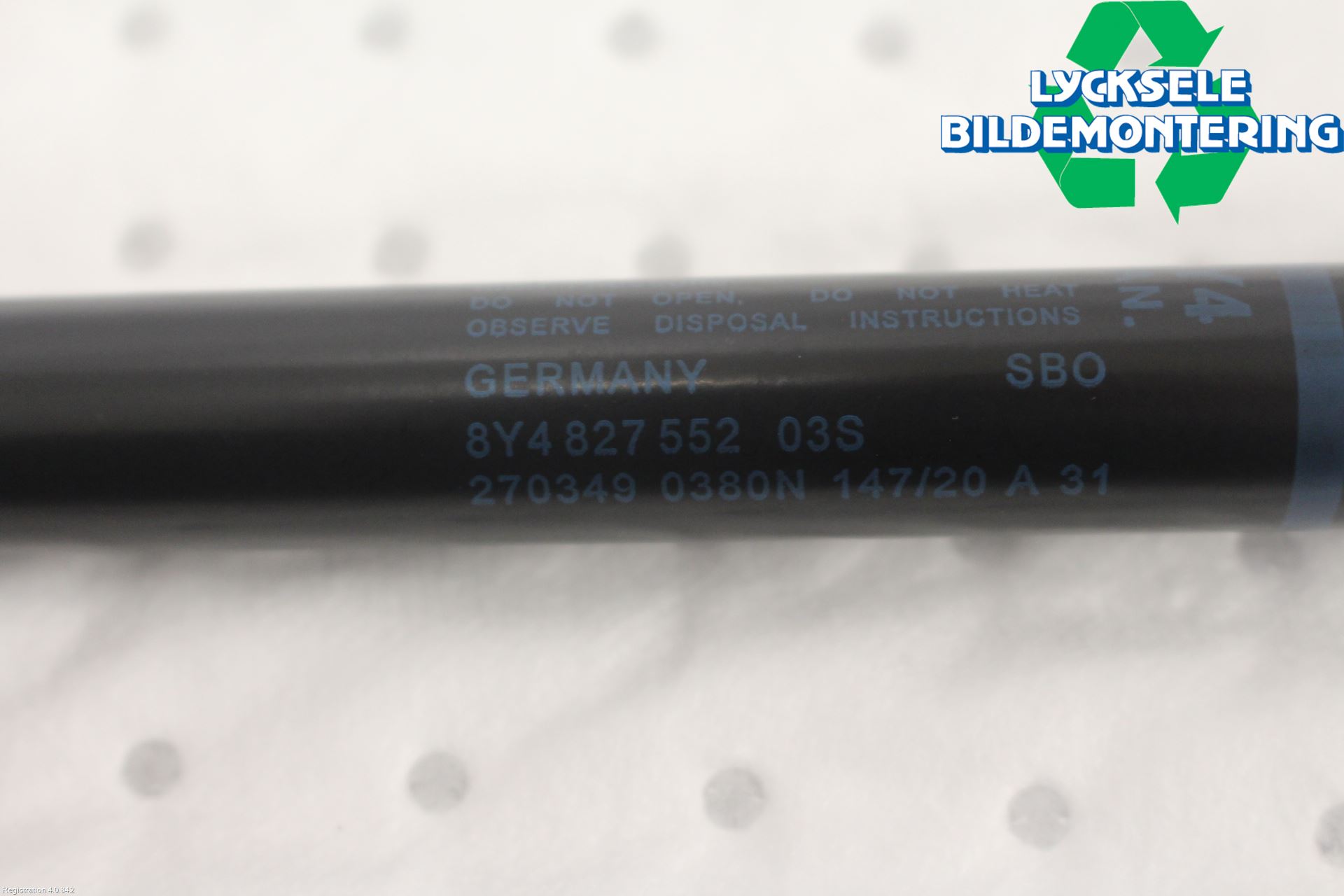 Audi A3/S3 8Y 21- Gasfjäder Baklucka