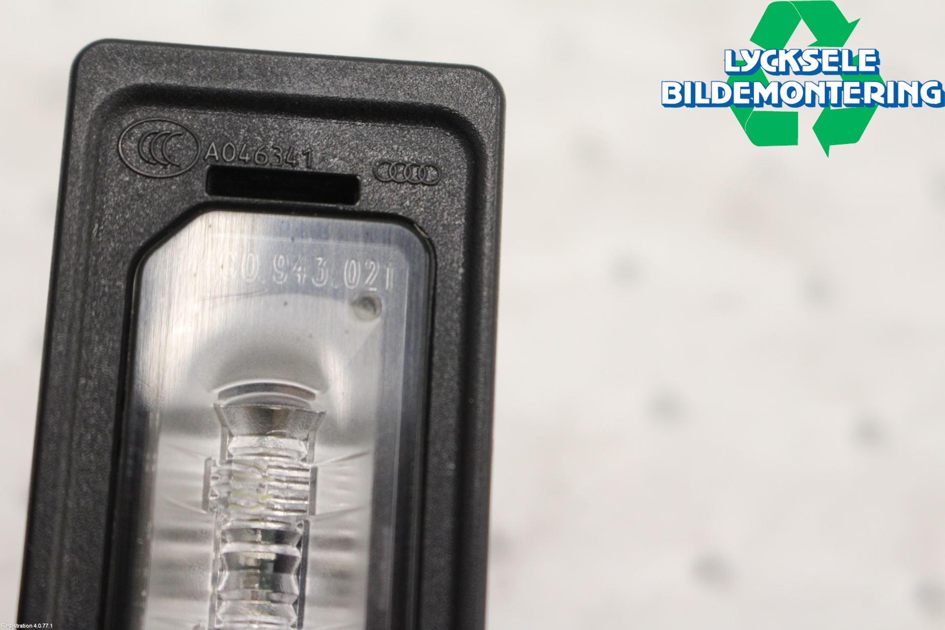 Audi A5 07-16 Skylt Belysning