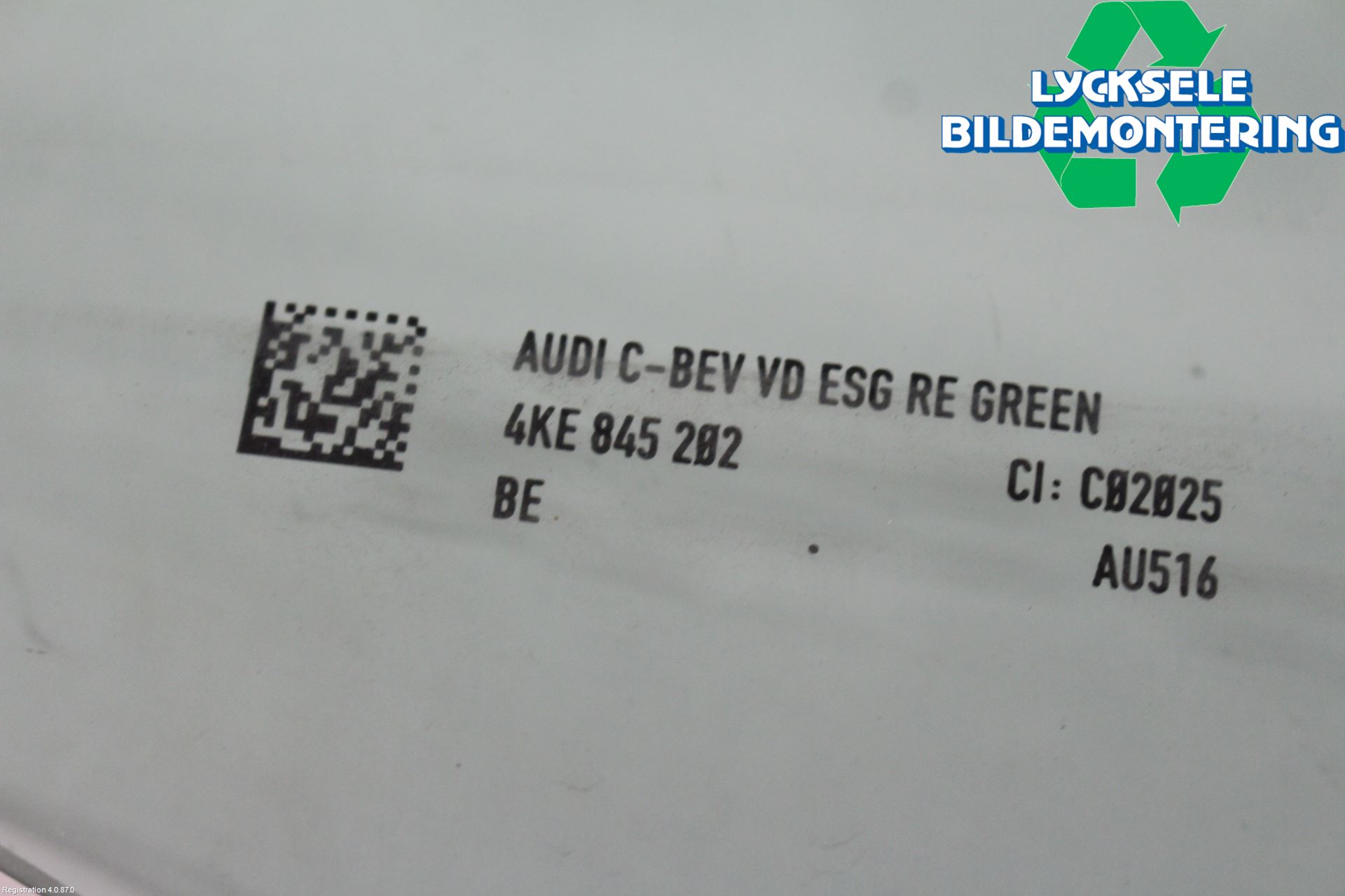 Audi E-TRON, S GE 19- Dörruta Fram Höger