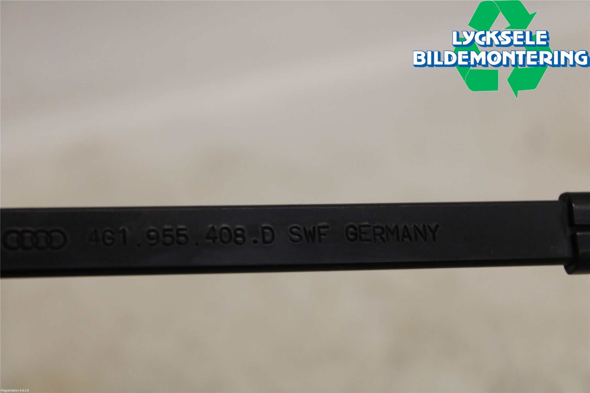 Audi A6/S6 4G 11-18 Torkararm Armar Vindruta