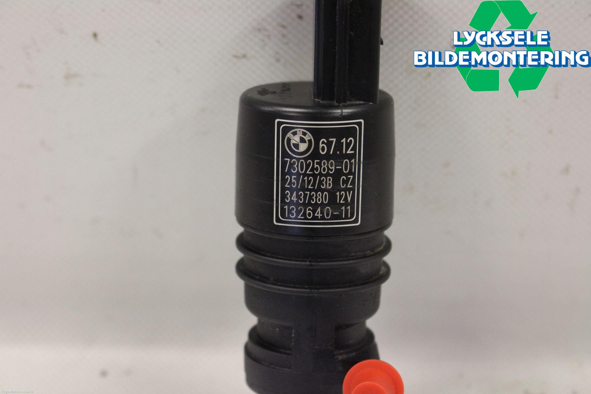 BMW 1 F20/F21 11-19 Spolarpump Vindruta