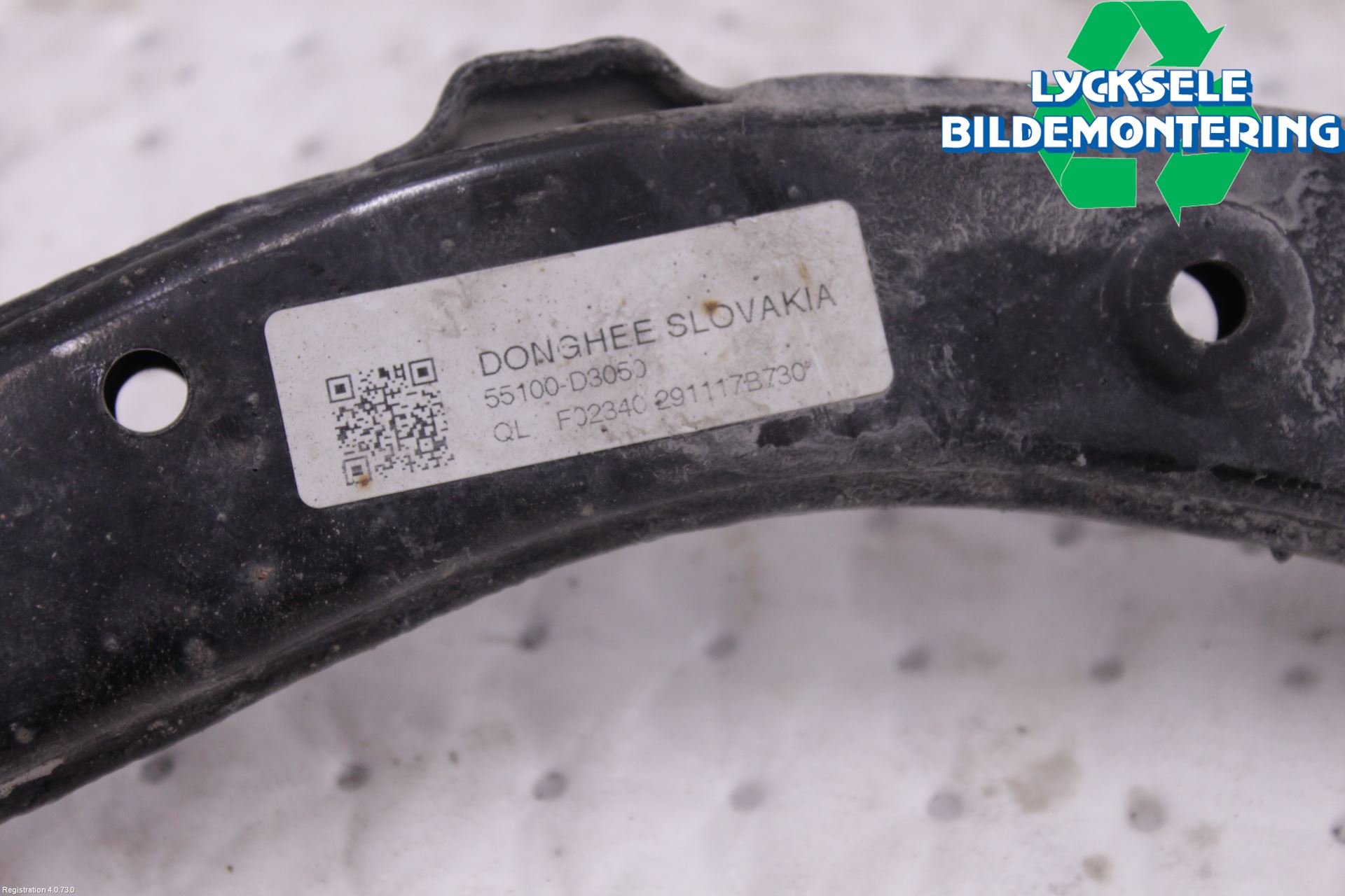 Kia SPORTAGE (QL) 16-21 Bärarm Bak Vä-Hö