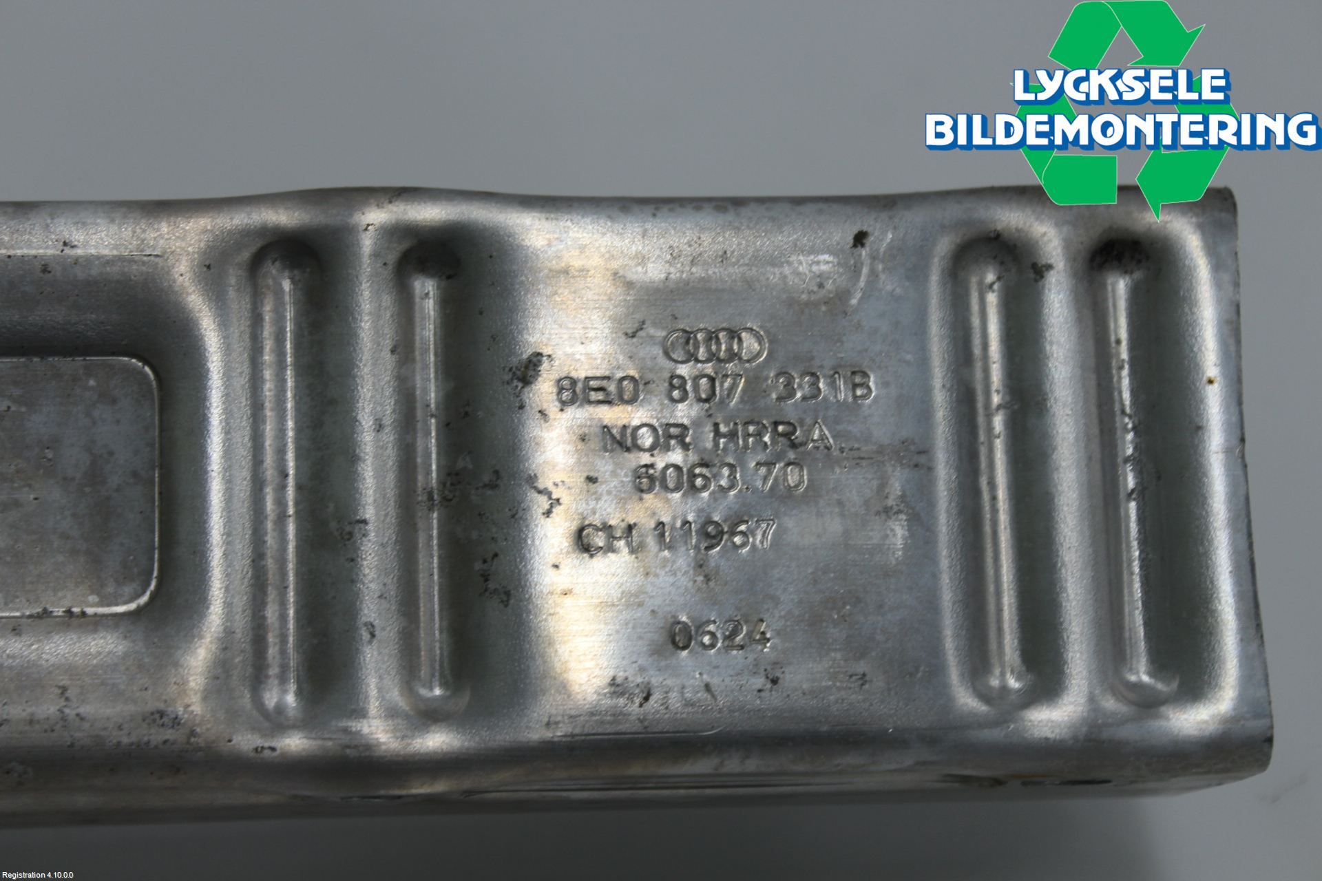 Audi A4/S4 05-07 Stötfångarbärjärn Bak