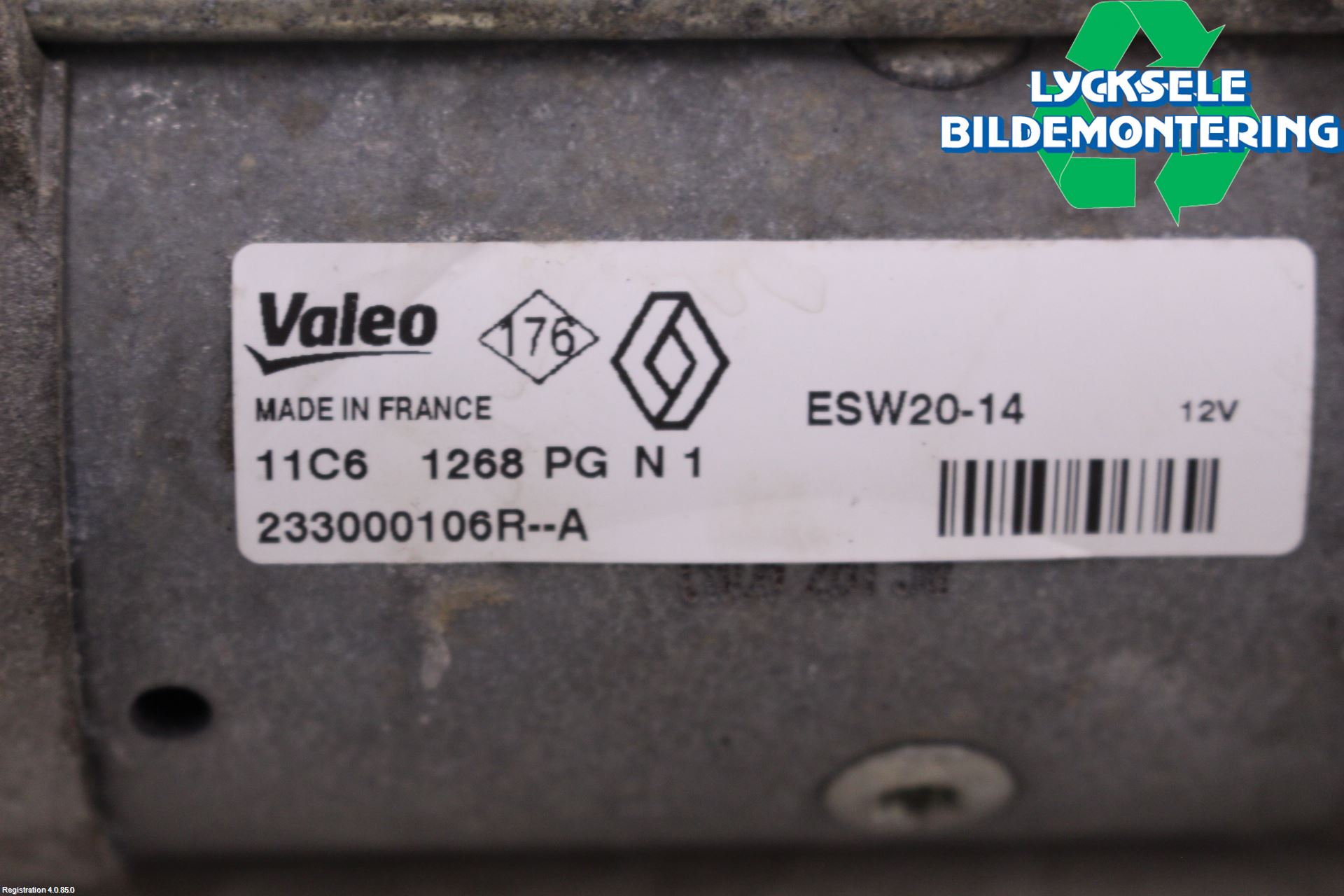 Opel VIVARO 15-19 Startmotor Diesel