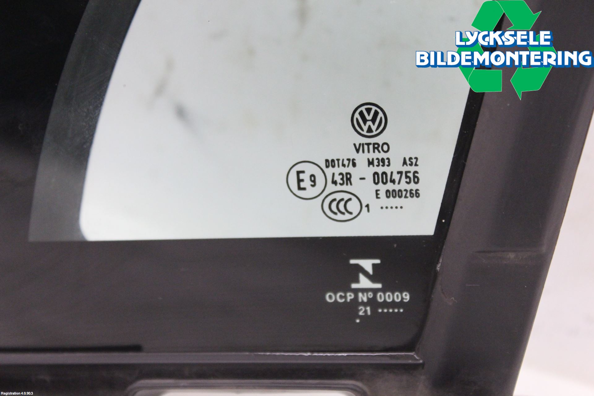 Volkswagen VW TIGUAN 16-24 Dörruta Fram Lilla Vä