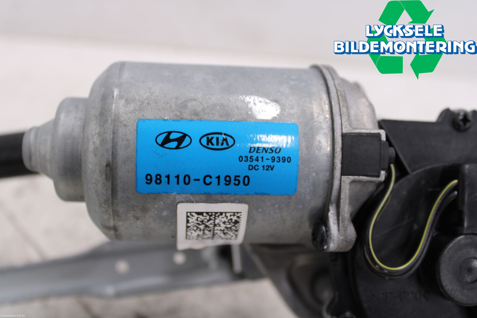 Hyundai KONA/ELECTRIC OS 18-23 Torkarmotor Vindruta