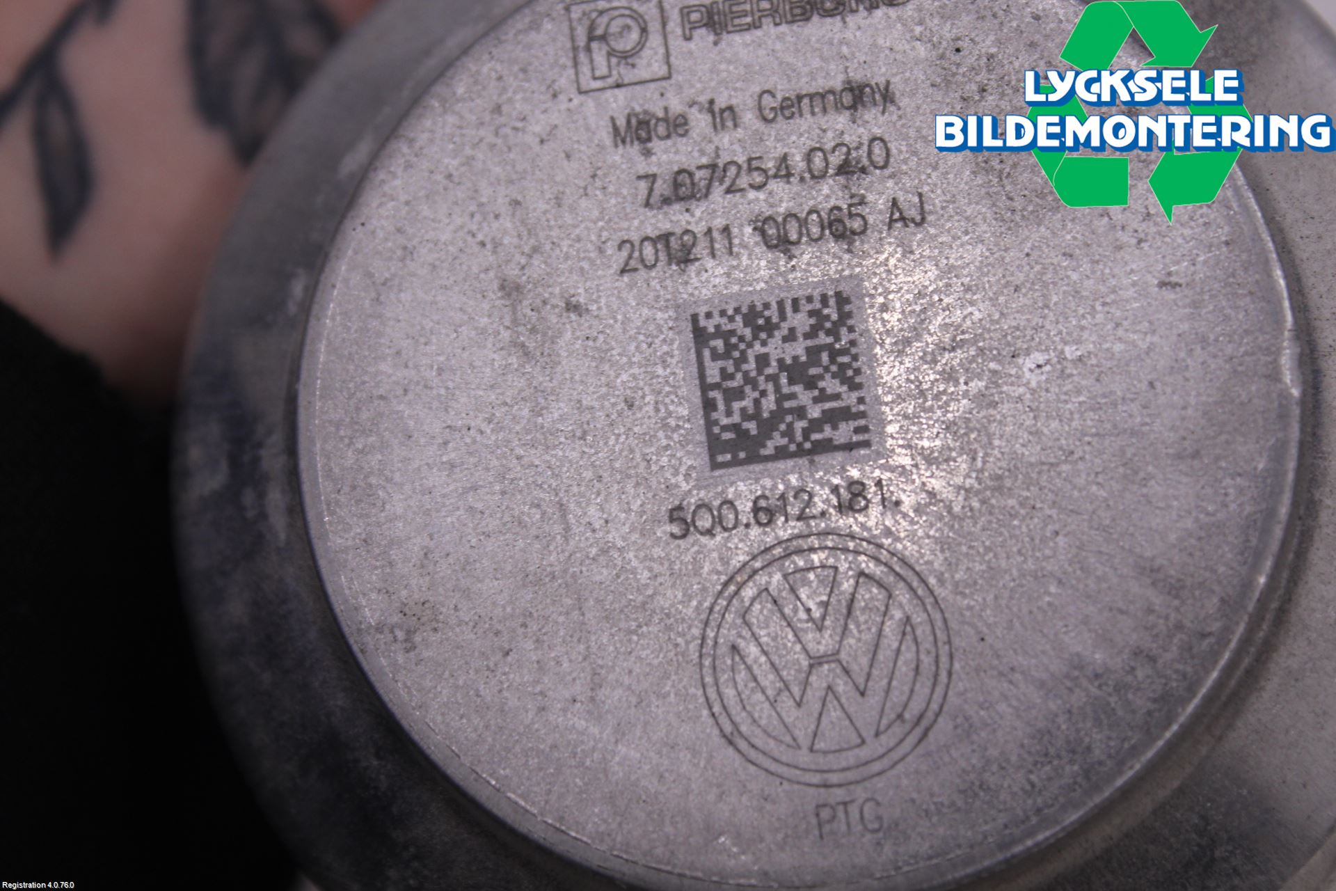 Skoda SCALA 19- Vakuumpump