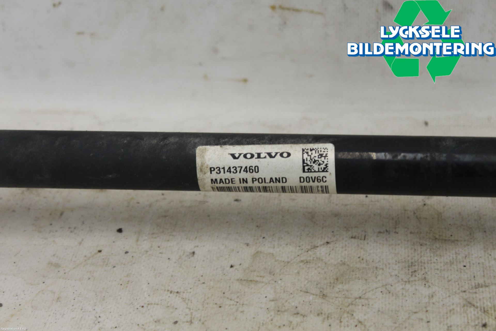 Volvo V60 19- Drivaxel Bak Höger