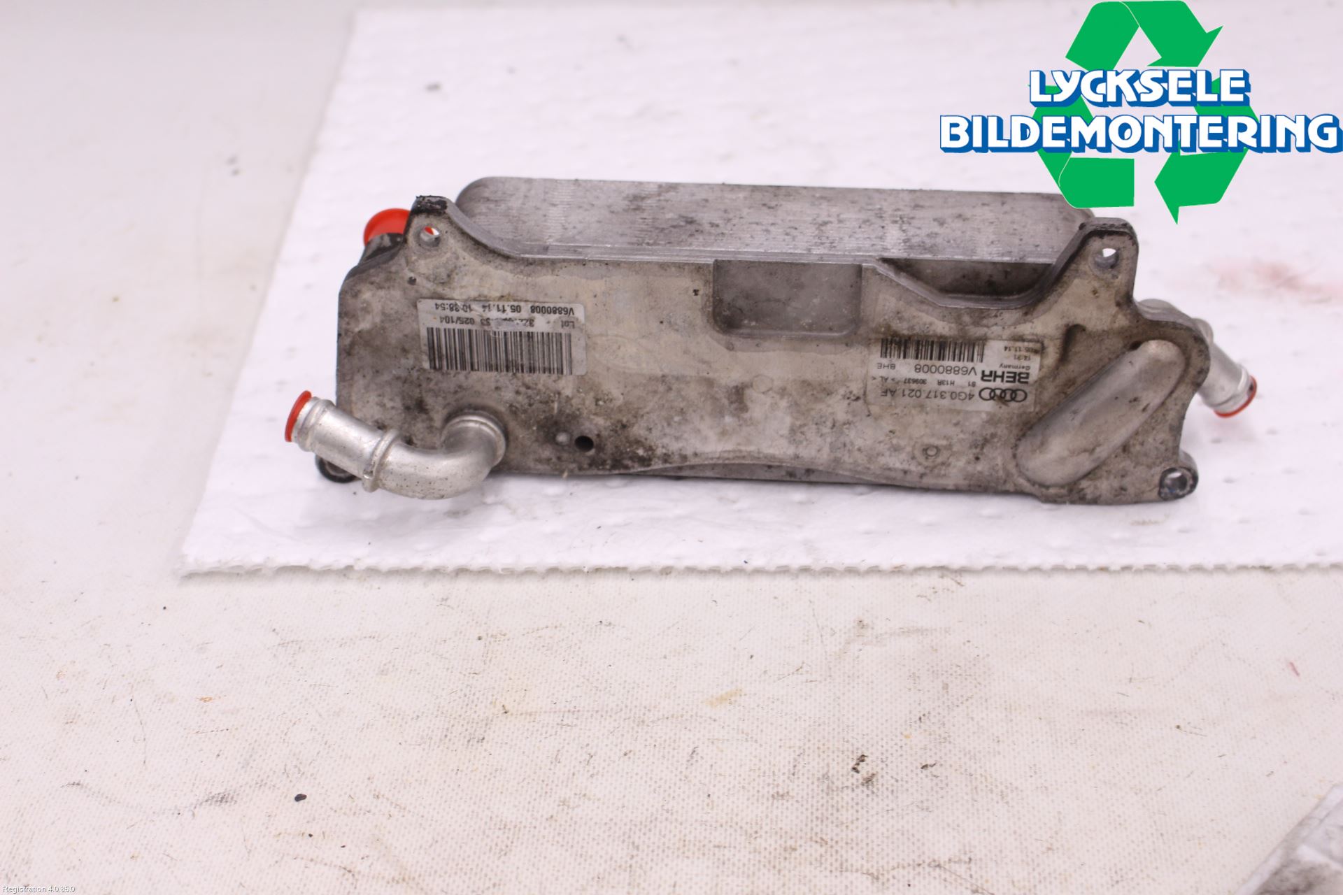 Audi A7/S7 4G 11-17 Oljekylare Automat