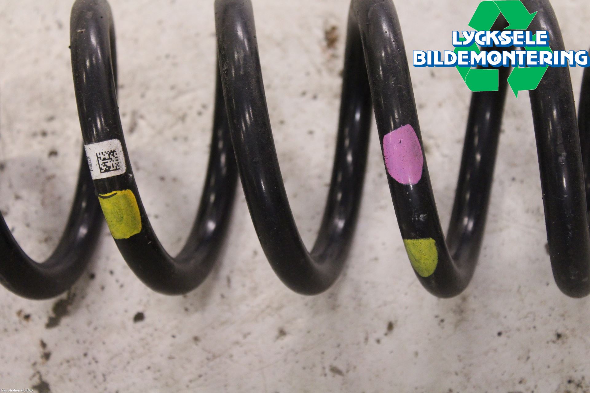 Hyundai TUCSON 05- Fjäder Bak