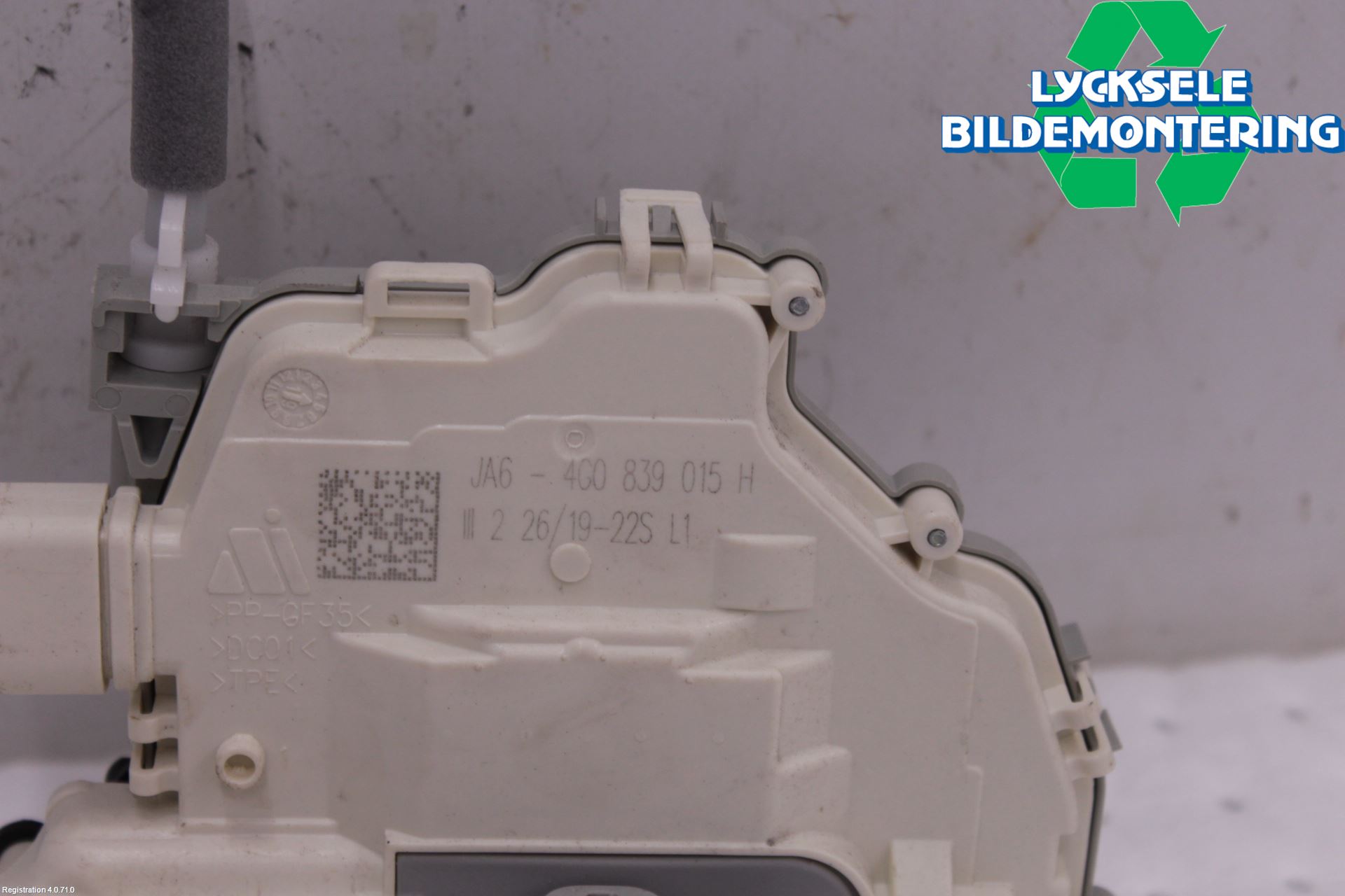 Audi A4/S4 B9 20- Låskista-Dörrlås