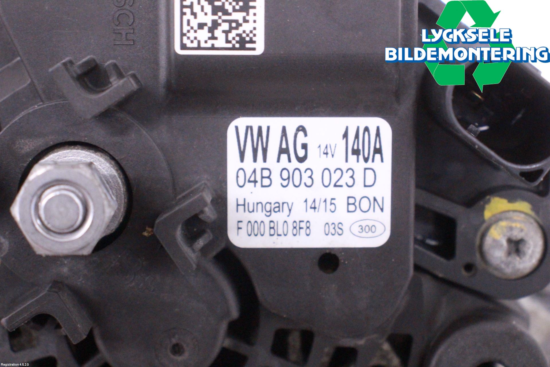 Skoda FABIA 15-21 Generator