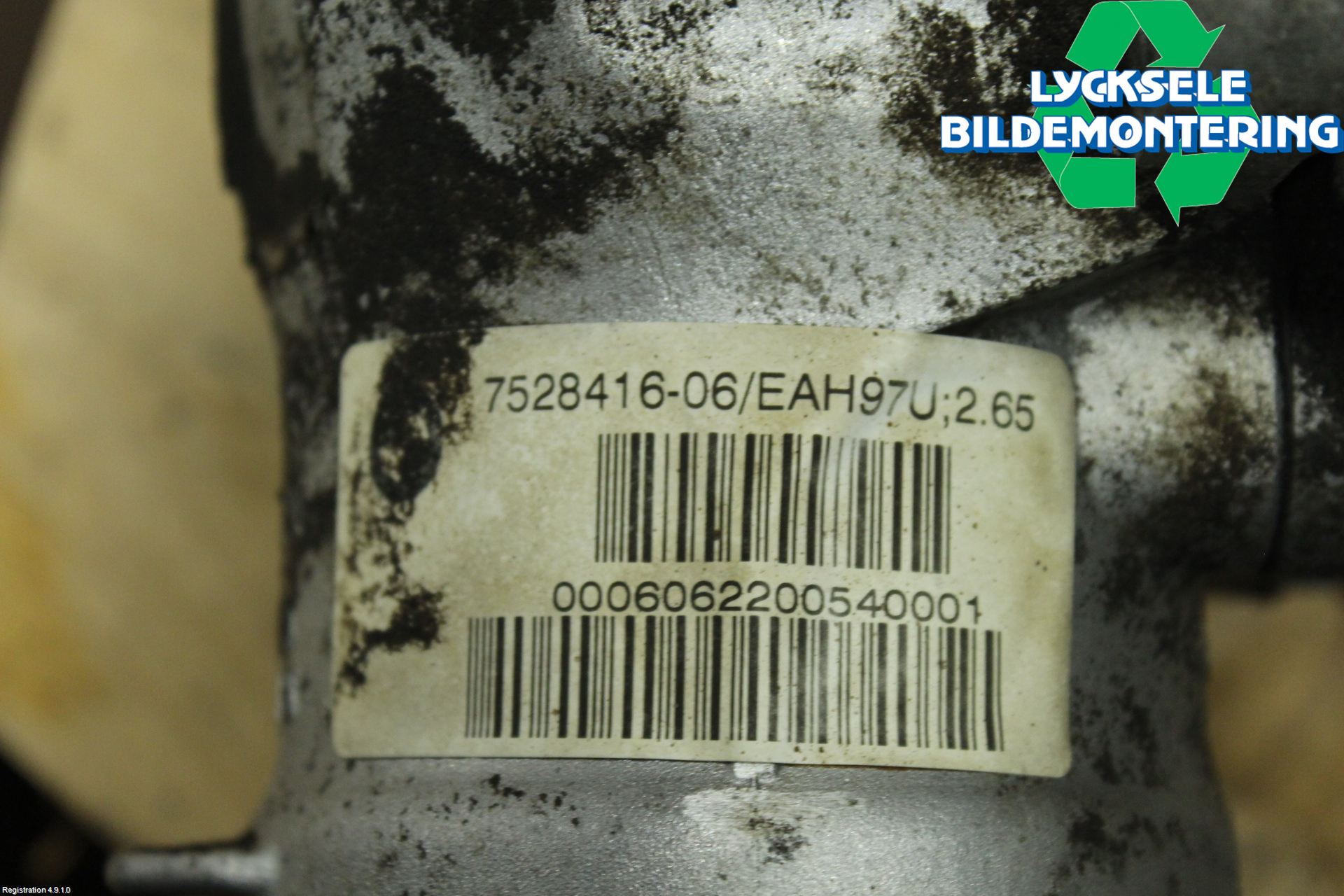 BMW 5 E60/61 Sed/Tou 02-10 Framvagn Diffrential