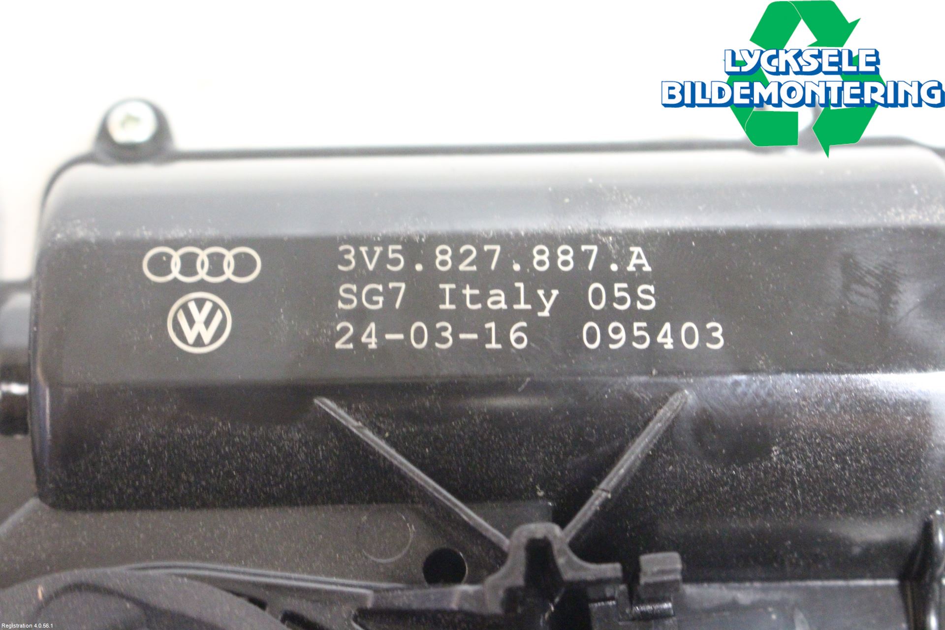 Audi A4/S4 B9 16-19 Låskista Baklucka