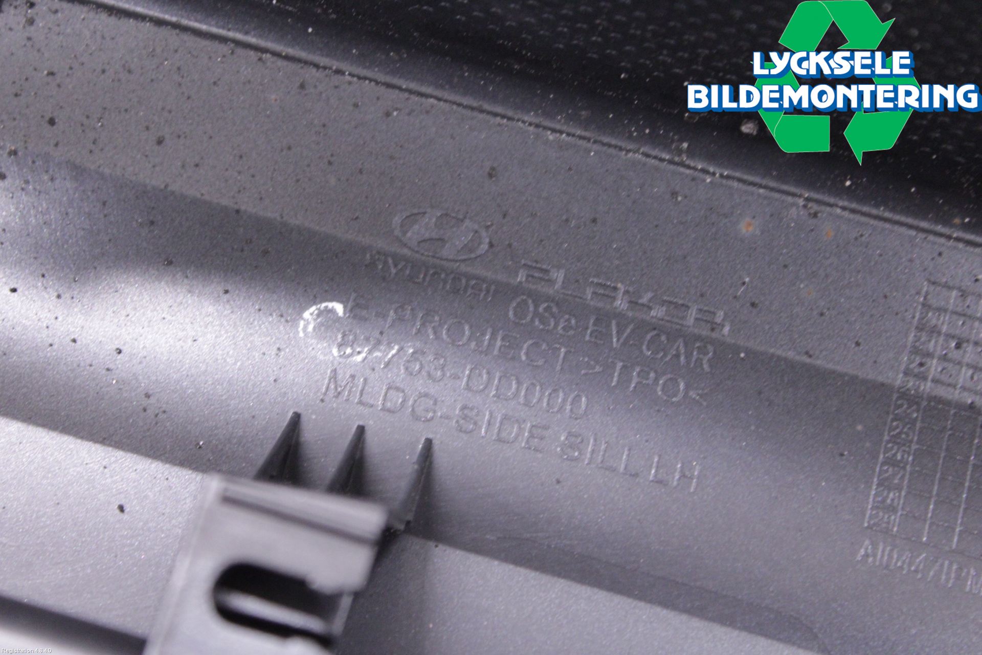 Hyundai KONA/ELECTRIC OS 18-23 Sidokjol Vä