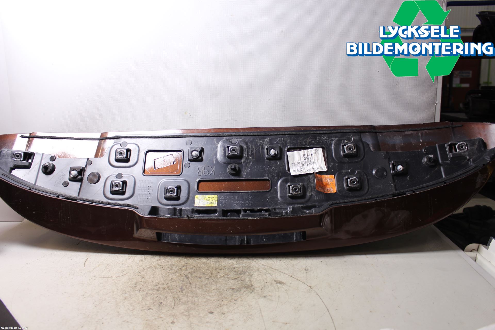 Renault CLIO IV 12-16 Spoiler Baklucka