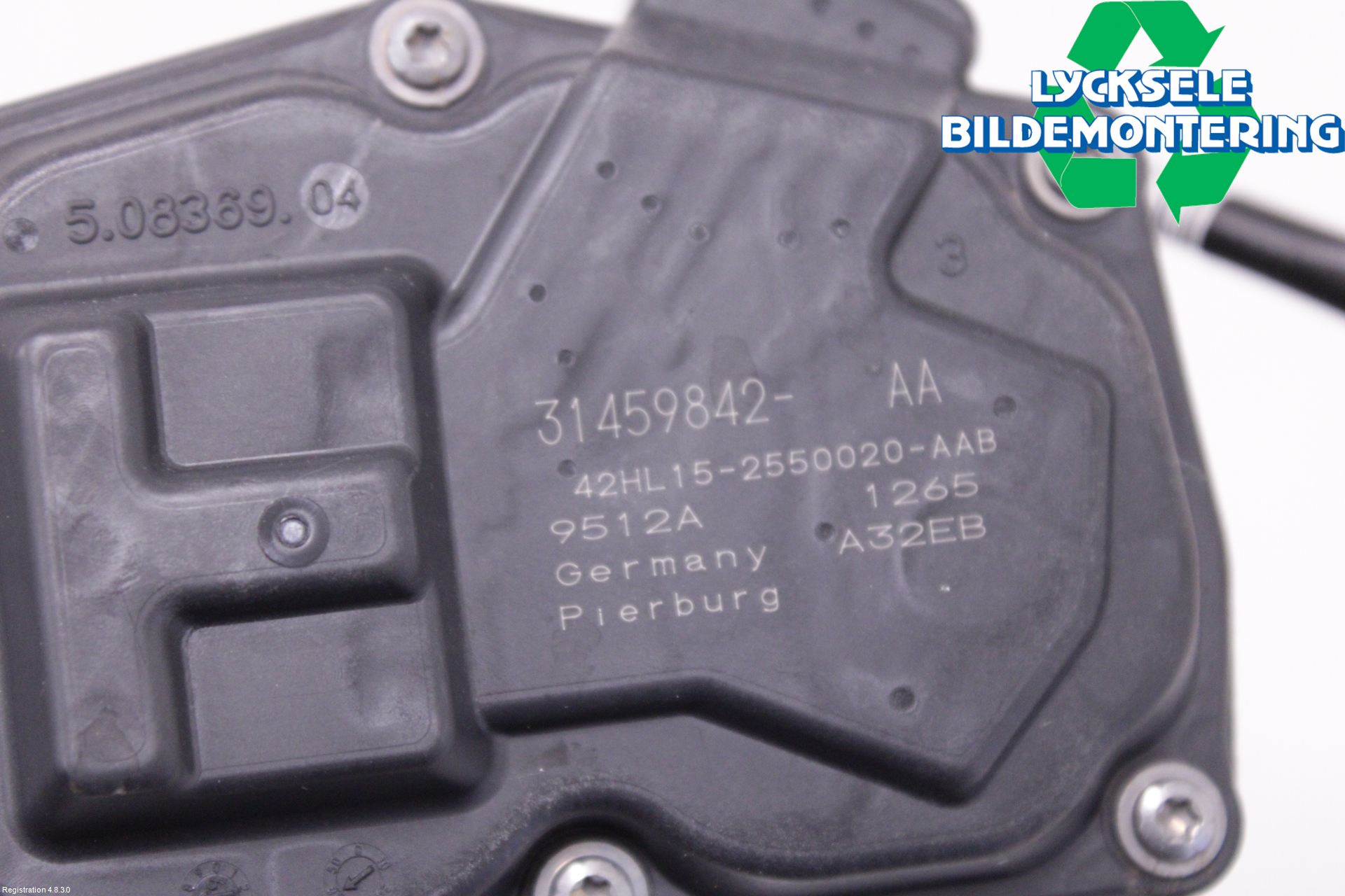 Volvo V60 19- Injspjällhus