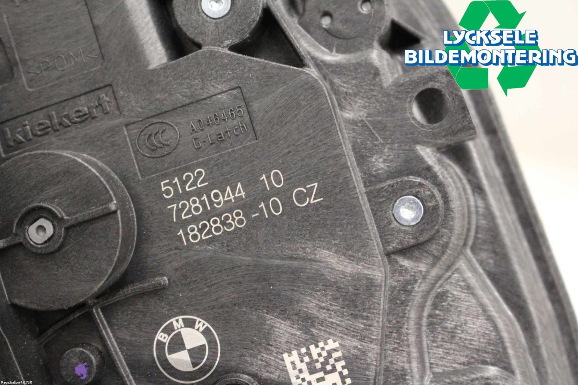 BMW X3 G01 18- Låskista-Dörrlås