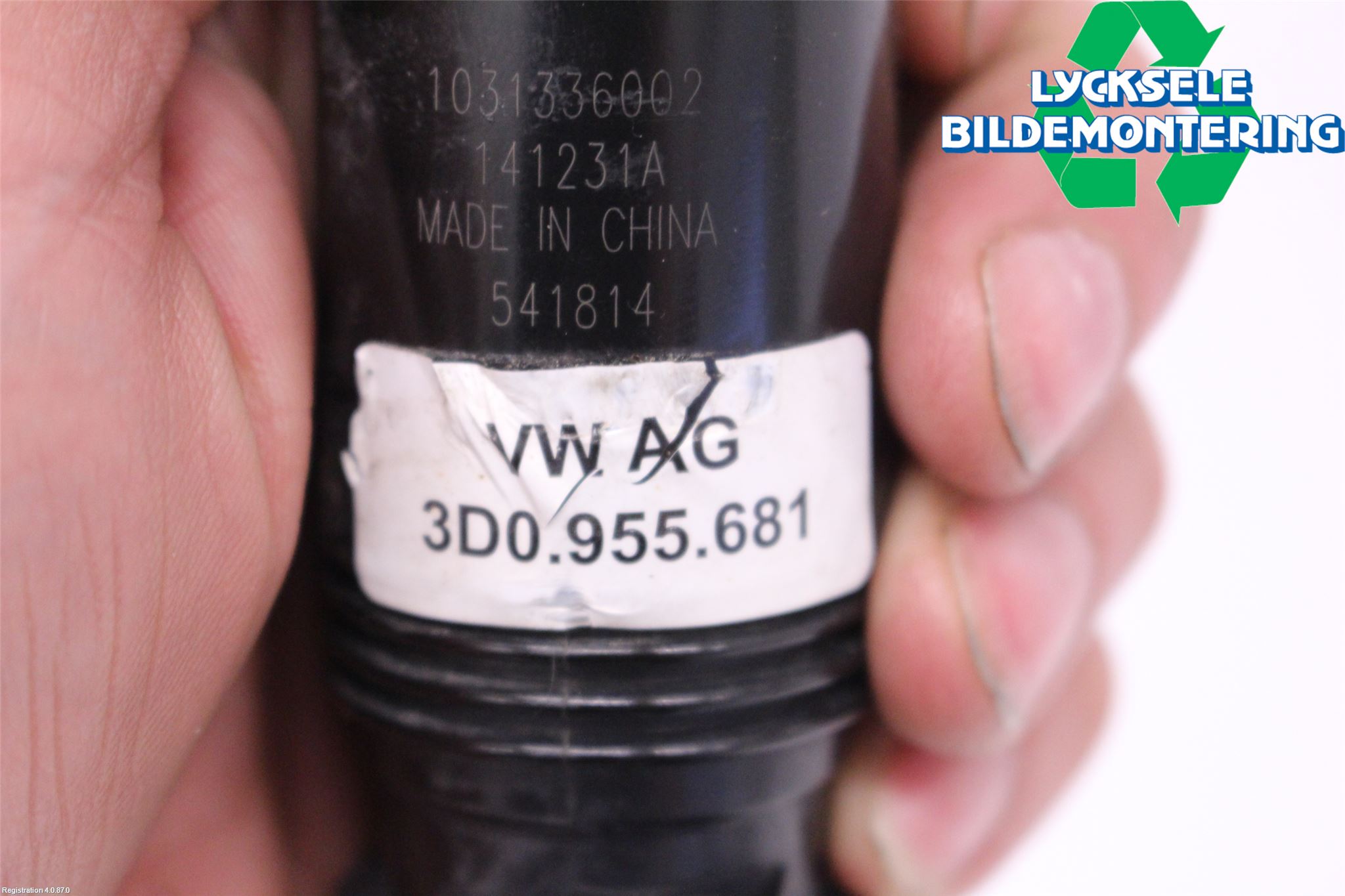 Volkswagen VW PASSAT 15-19 Spolarpump Högtryck