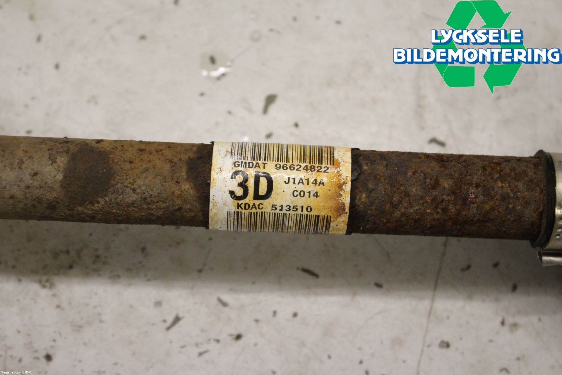 Chevrolet CAPTIVA Drivaxel Bak Höger