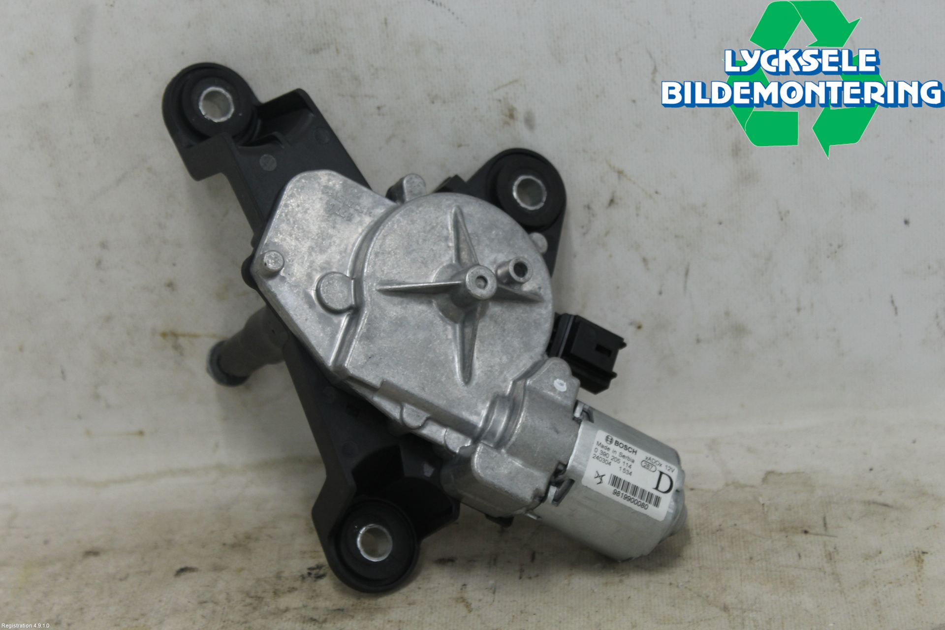 Opel ASTRA L 22- Torkarmotor Baklucka