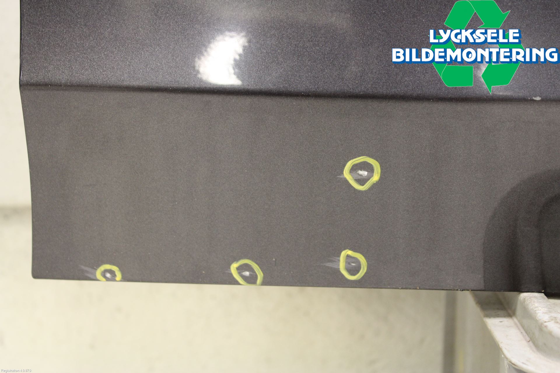 Audi A4/S4 08-11 Dörr Fram Höger