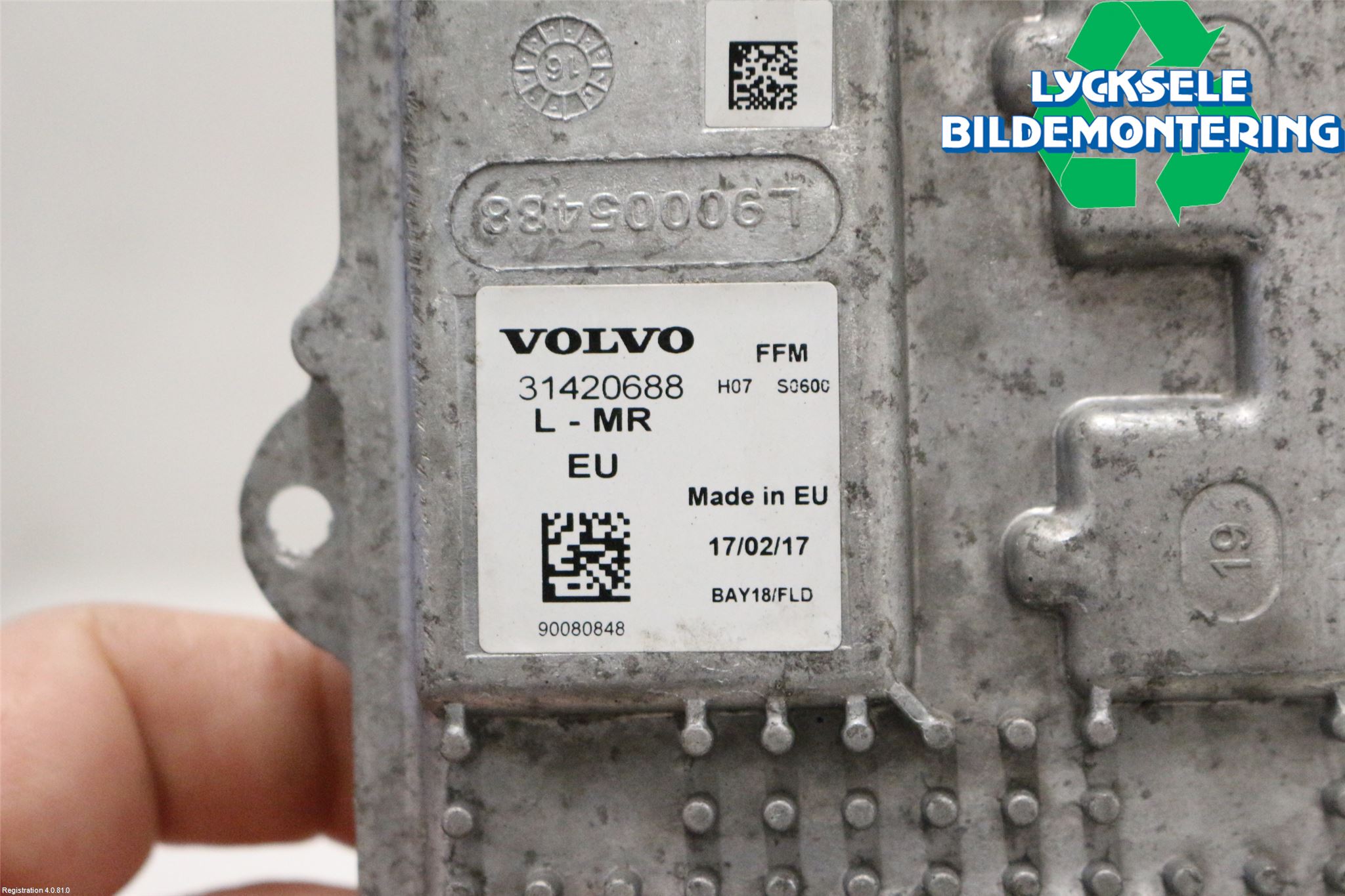 Volvo V90 17->> Styrenhet Strålkastare