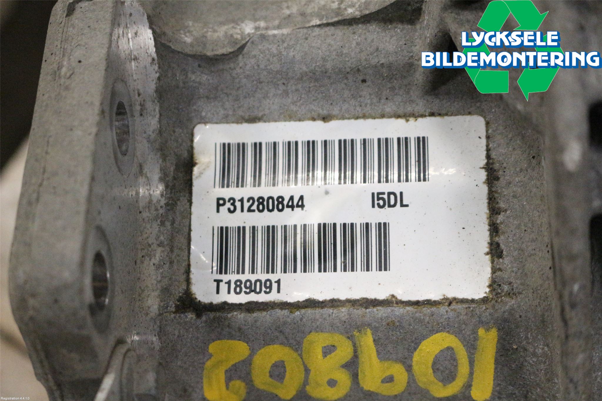 Volvo V70 08-13 Växel Fördelningslåda