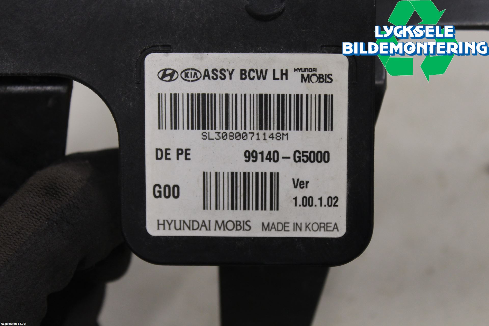 Kia NIRO (DE) 17-22 Sensor Aktivt Kollisionsskydd