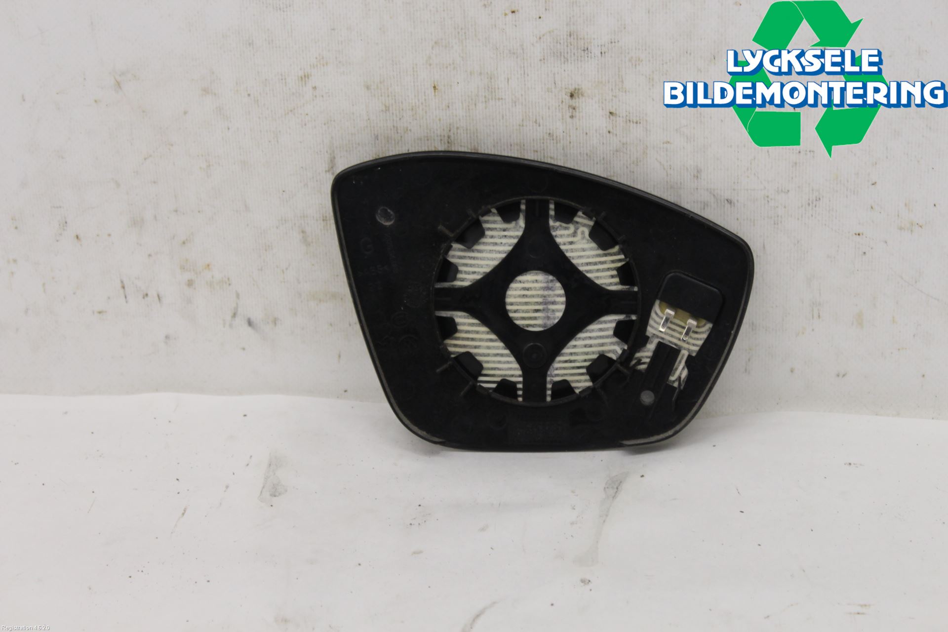 Peugeot PEUGOT 208 16-19 Spegelglas Vä